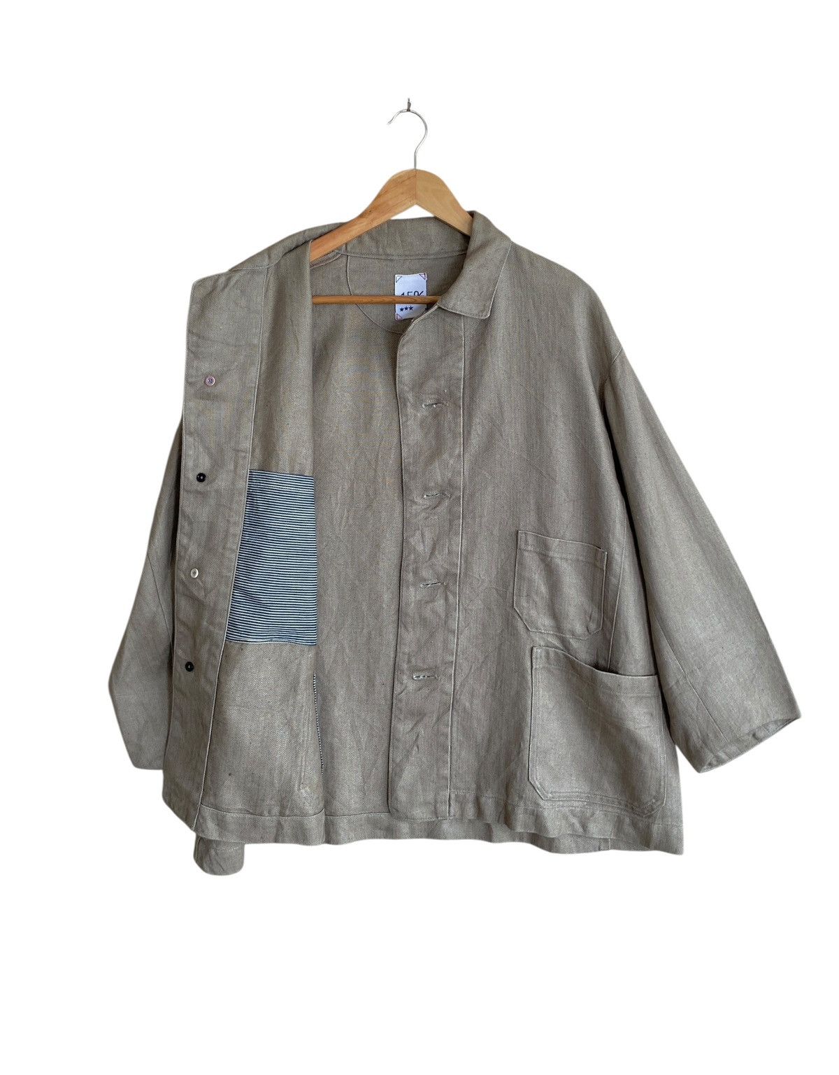 45rpm Vintage Japanese Brand 45rpm Wool Jacket 1990s Size US L / EU 52-54 / 3 - 3 Thumbnail