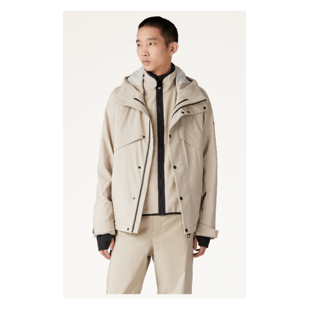 Loro Piana o1srvl11e1224 Ski Jacket in Cream Size US L / EU 52-54 / 3 - 3 Thumbnail