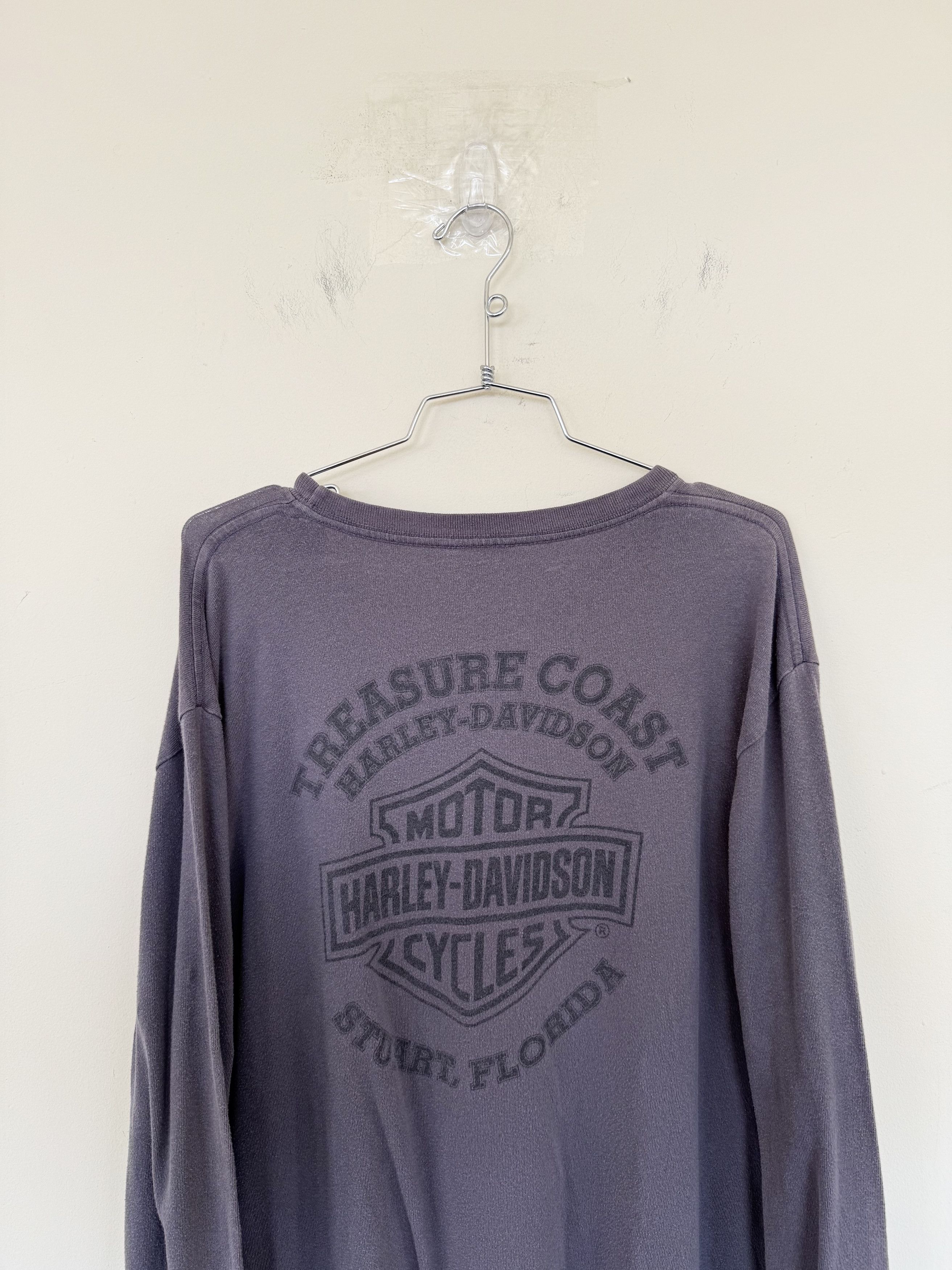 Harley Davidson VINTAGE HARLEY FLORIDA LONGSLEEVE Size US XL / EU 56 / 4 - 5 Thumbnail
