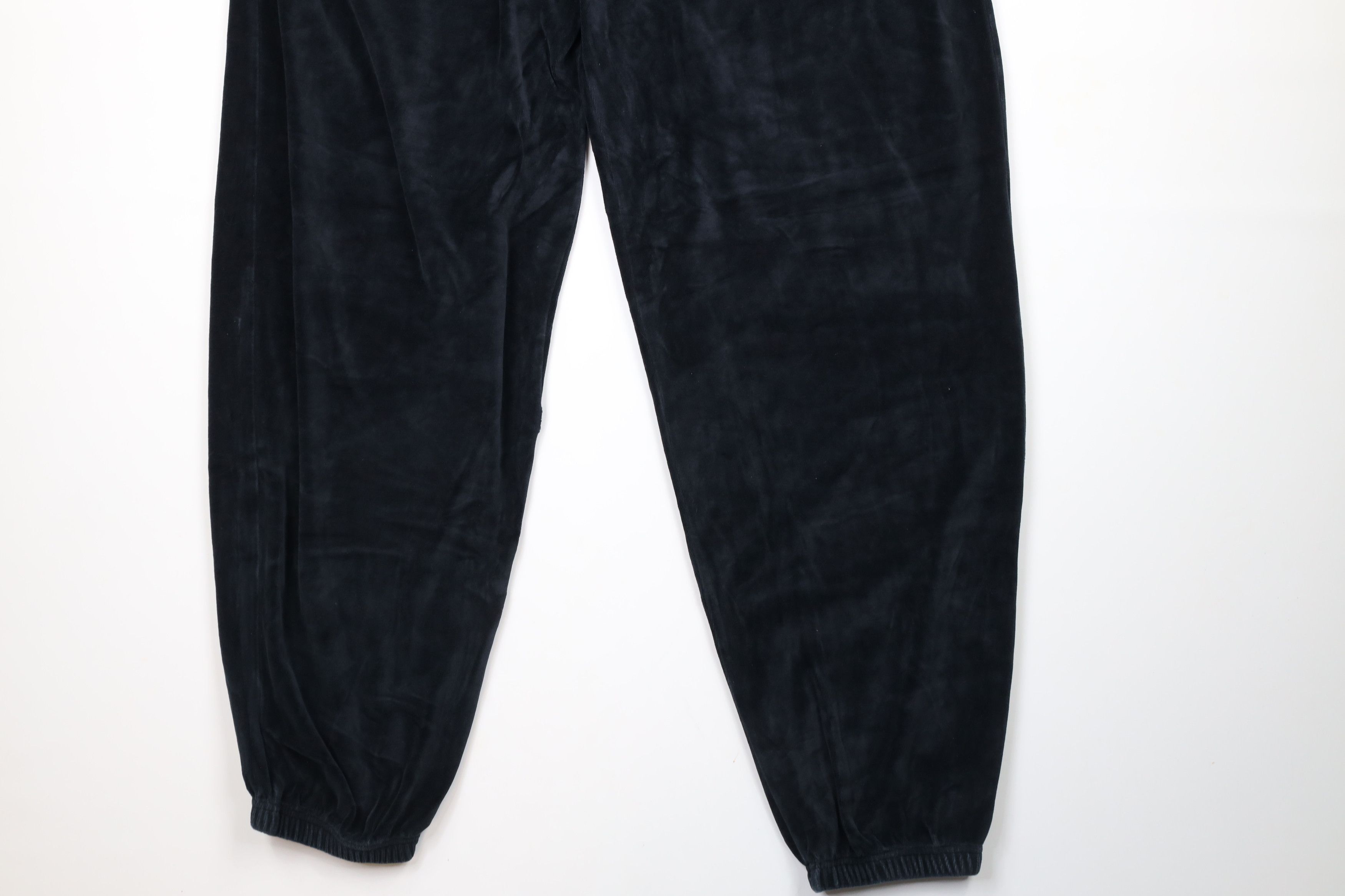 Vintage Vintage 90s Perry Ellis Out Velour Cuffed Sweatpants Joggers Size US 40 / EU 56 - 4 Thumbnail