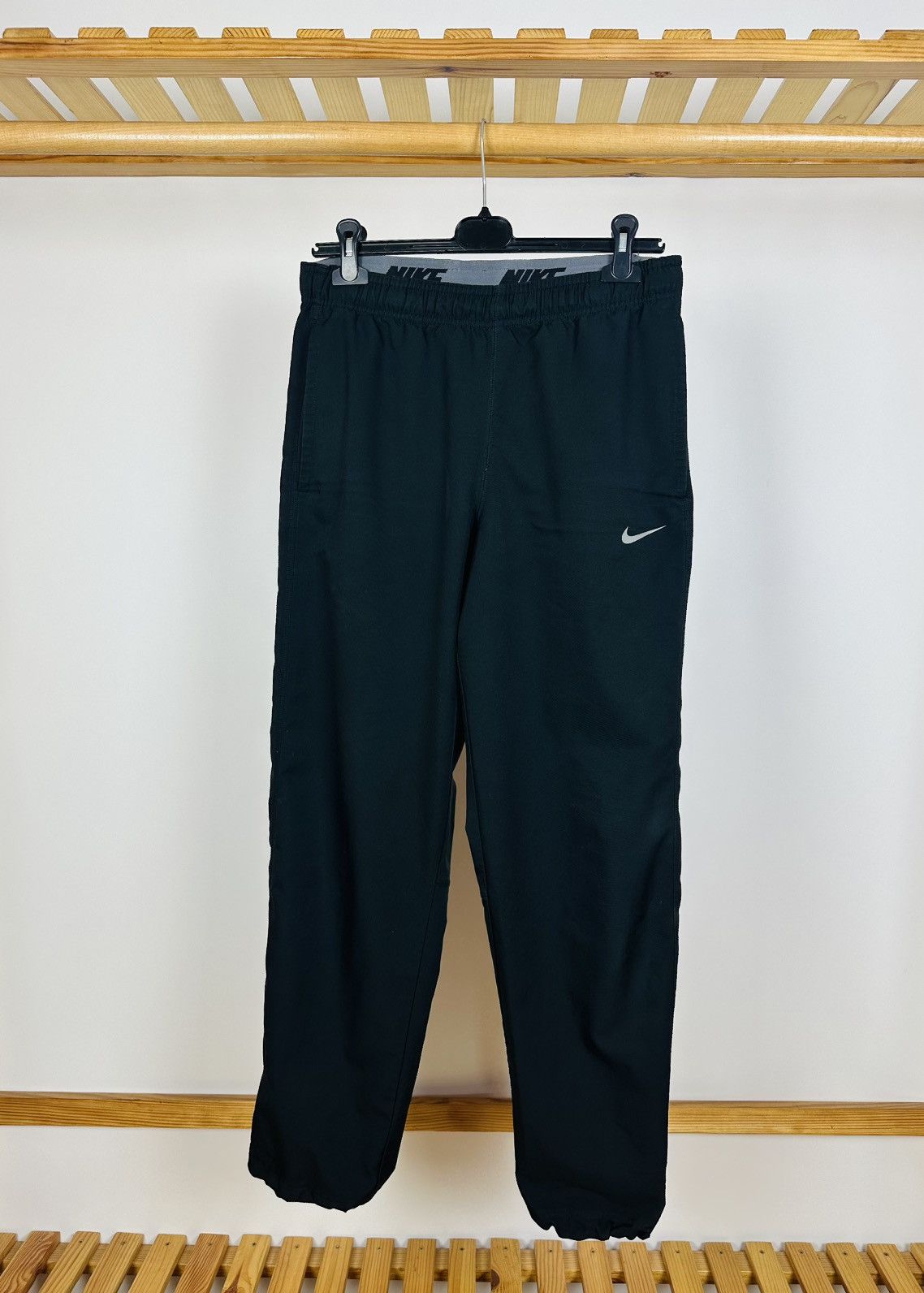 Nike × Vintage Vintage Nike Sweatpants Swoosh Drill Size US 31 - 1 Thumbnail