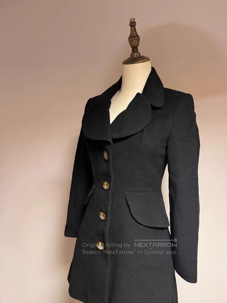 Vivienne Westwood Vivienne Westwood Heart territory Saturn button black wool Size S / US 4 / IT 40 - 2 Thumbnail