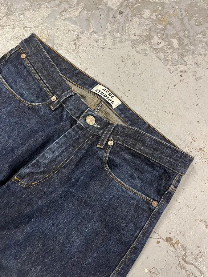 Acne Studios Acne Studios Blue Brut Denim Jeans Size US 30 / EU 46 - 7 Thumbnail