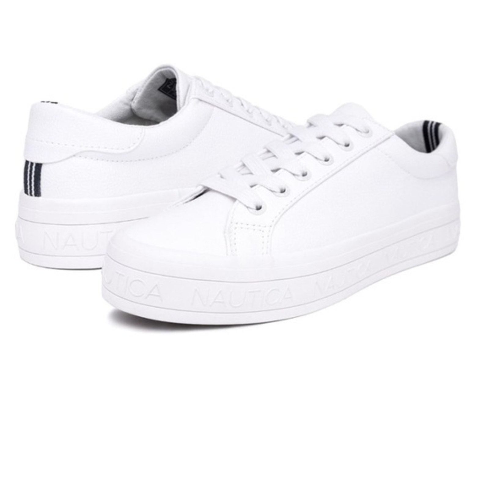 Nautica Nautica Women Fashion Sneaker Lace-Up Size 9.5 NWOB H957 Size US 9.5 / IT 39.5 - 1 Thumbnail
