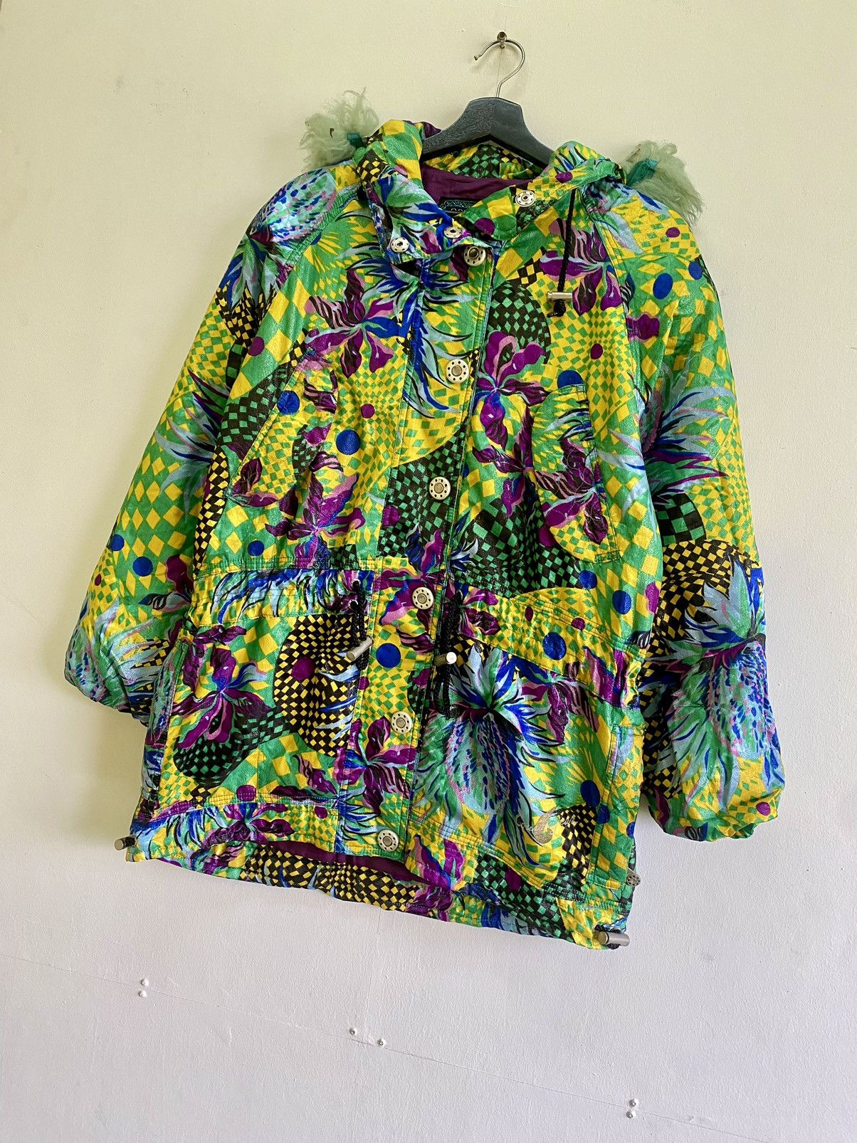 Japanese Brand VINTAGE 80s COURMAYEUR ARCHIVAL SKI JACKET Size US M / EU 48-50 / 2 - 5 Thumbnail