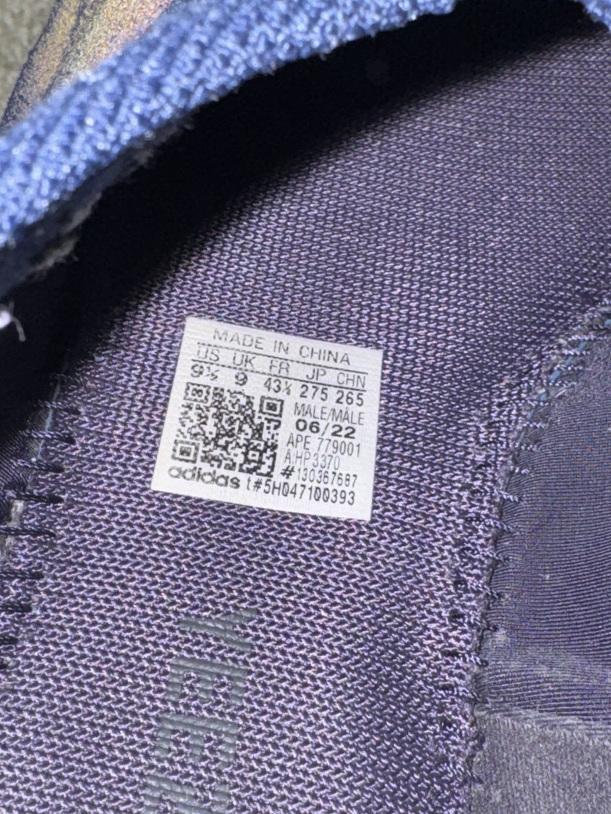 Yeezy adidas Yeezy Knit RNR “Fade Indigo” Size US 9.5 / EU 42-43 - 6 Thumbnail
