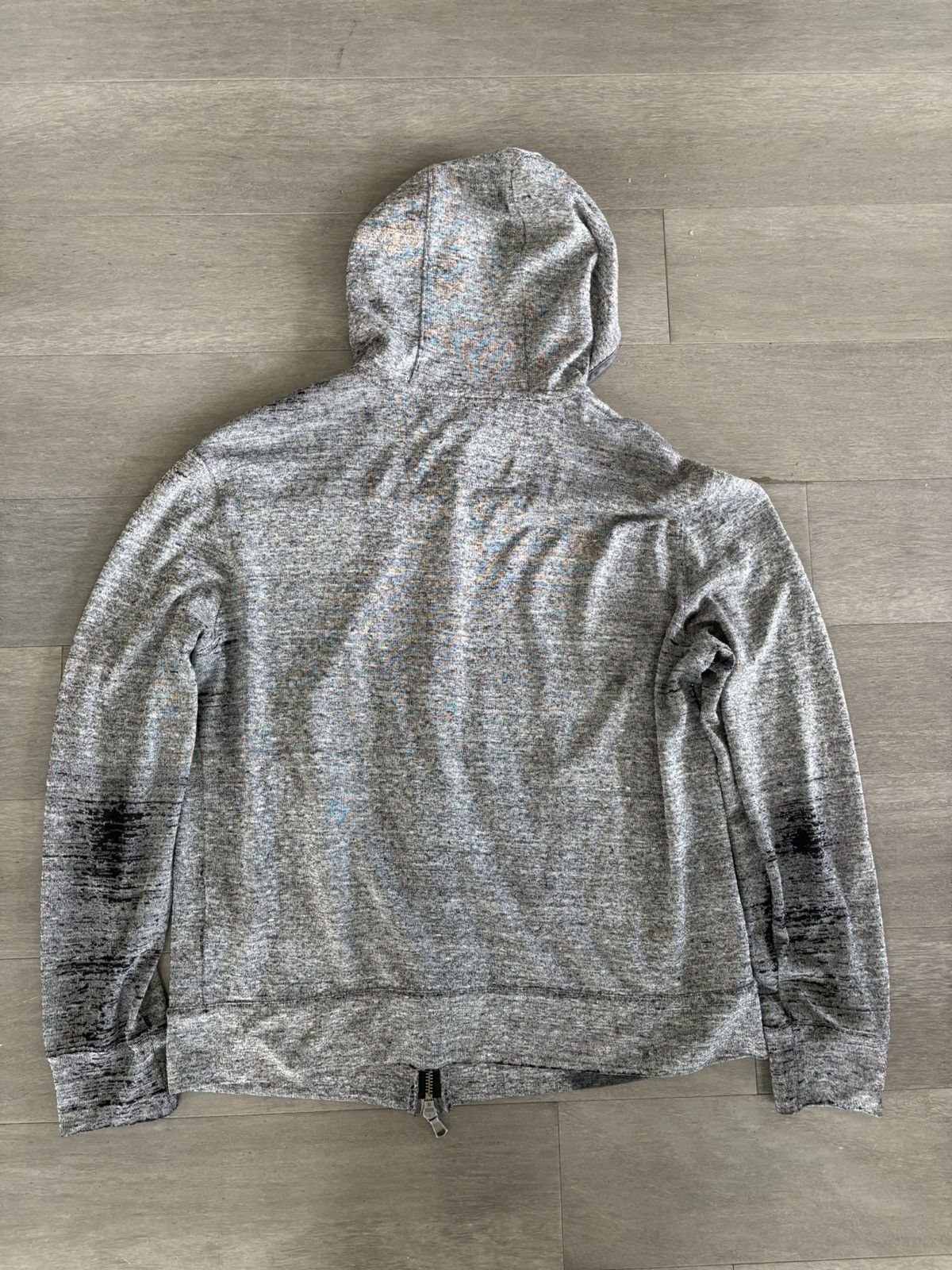 Designer Vintage John Varvatos Zip Up Sweatshirt Size US M / EU 48-50 / 2 - 2 Thumbnail