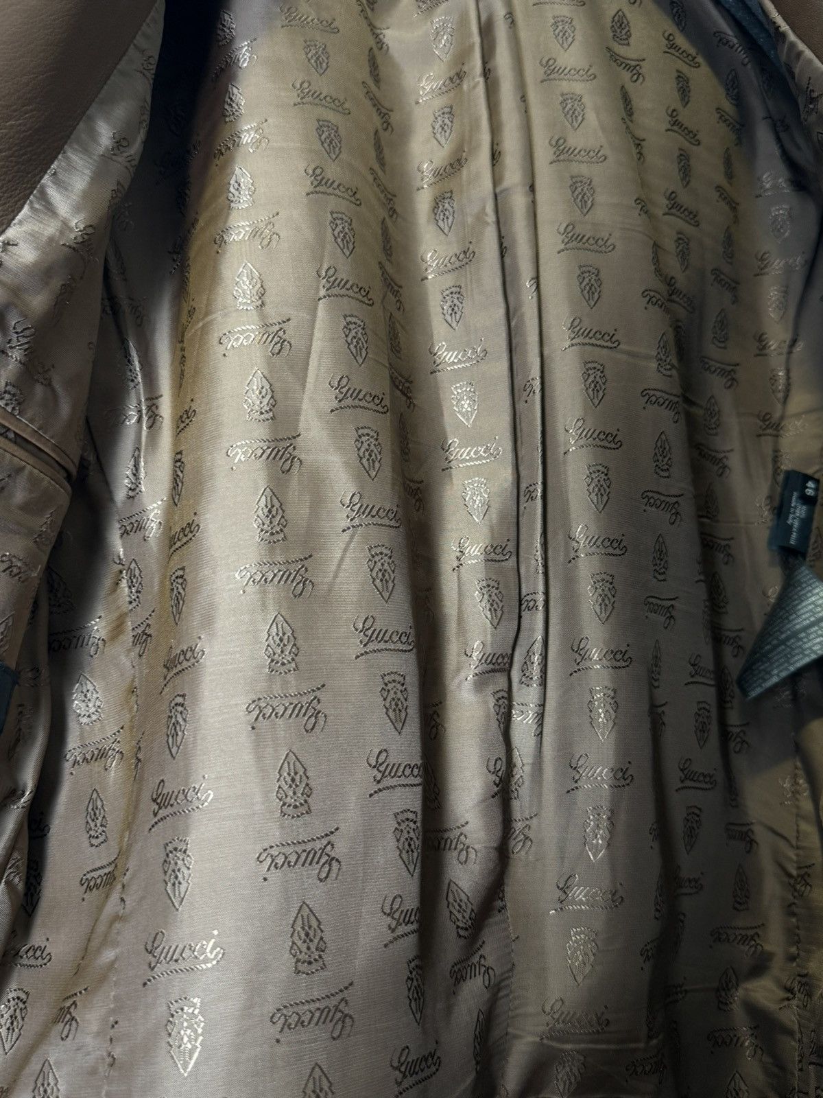 Gucci × Tom Ford Rare | Gucci | Tom Ford | Leather Jacket | Size US S / EU 44-46 / 1 - 12 Thumbnail