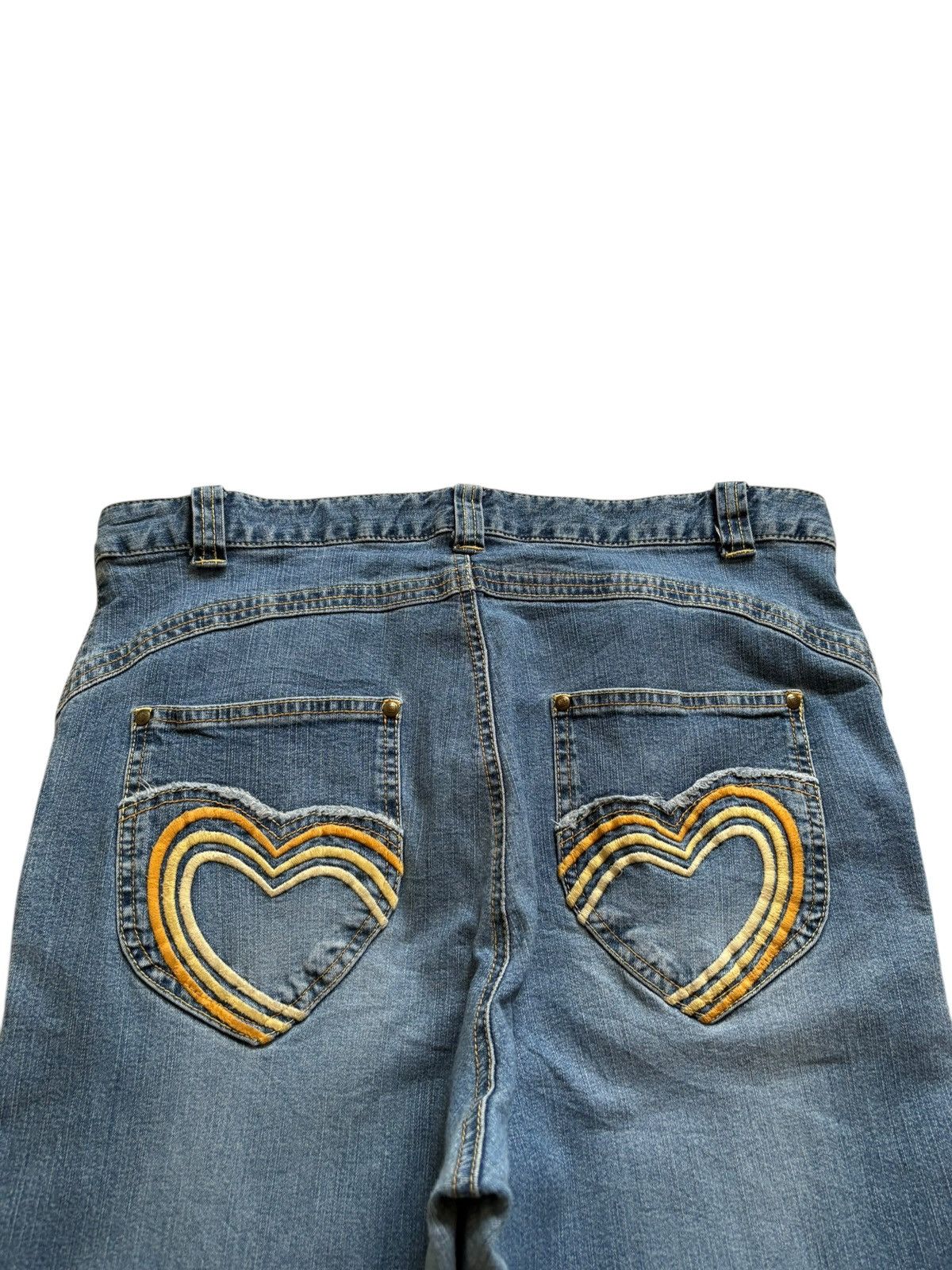 Japanese Brand SALES🔥Vintage Japanese Brand Mud Wash Bootcut Flare Jeans Size US 33 - 9 Thumbnail