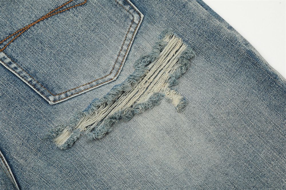 Japanese Brand × Jean Ripped Jorts Jeans Streetwear Size US 32 / EU 48 - 11 Thumbnail