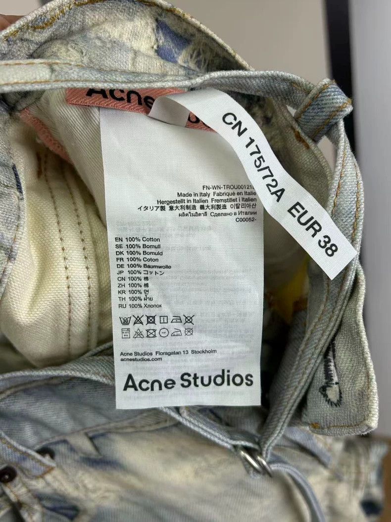 Acne Studios acne studios Heavy work damages the optical illusion jeans Size US 38 / EU 54 - 4 Thumbnail