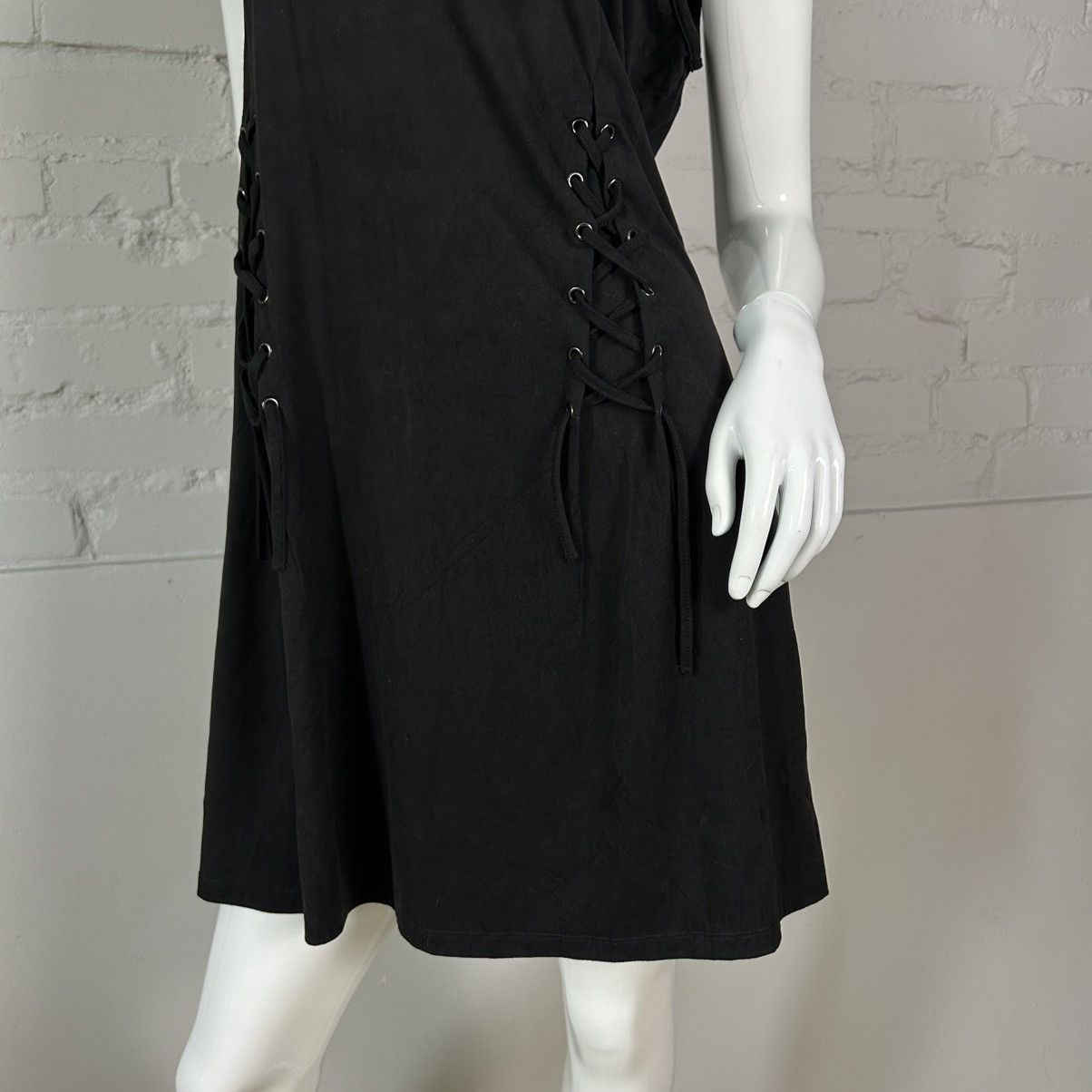 Other Black lace-up dress Size ONE SIZE - 3 Thumbnail