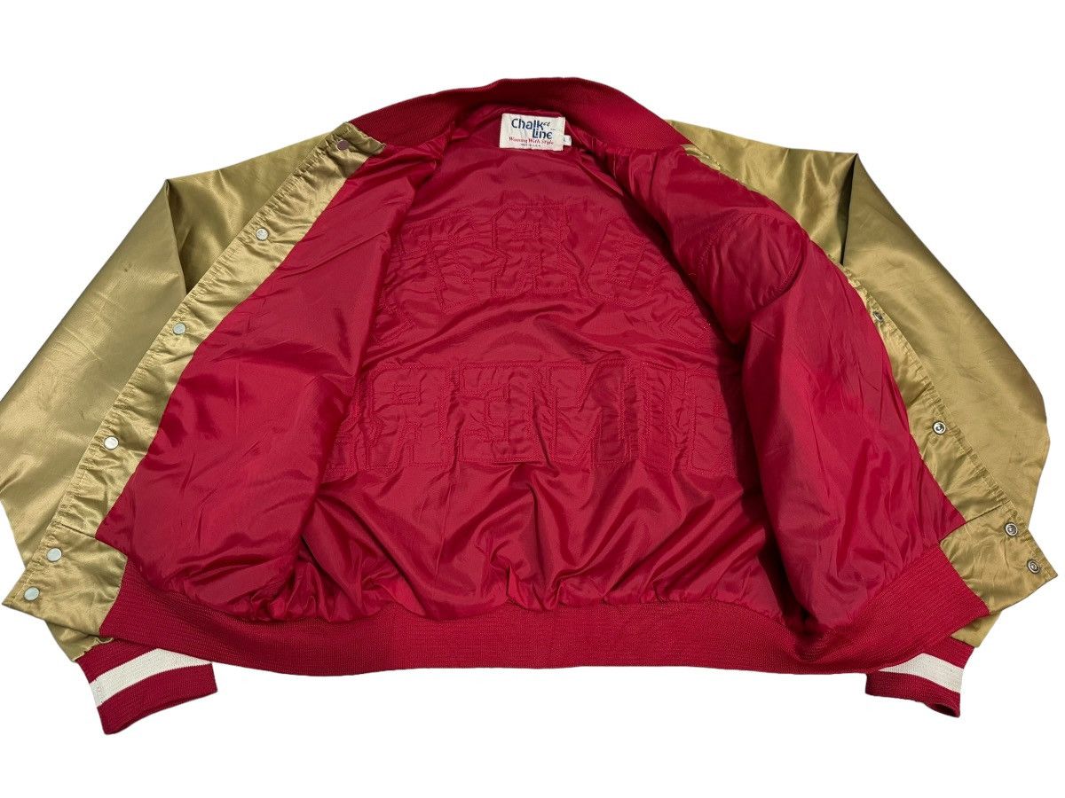 NFL Vintage NFL 49ERS Bomber Jacket Size US L / EU 52-54 / 3 - 8 Thumbnail