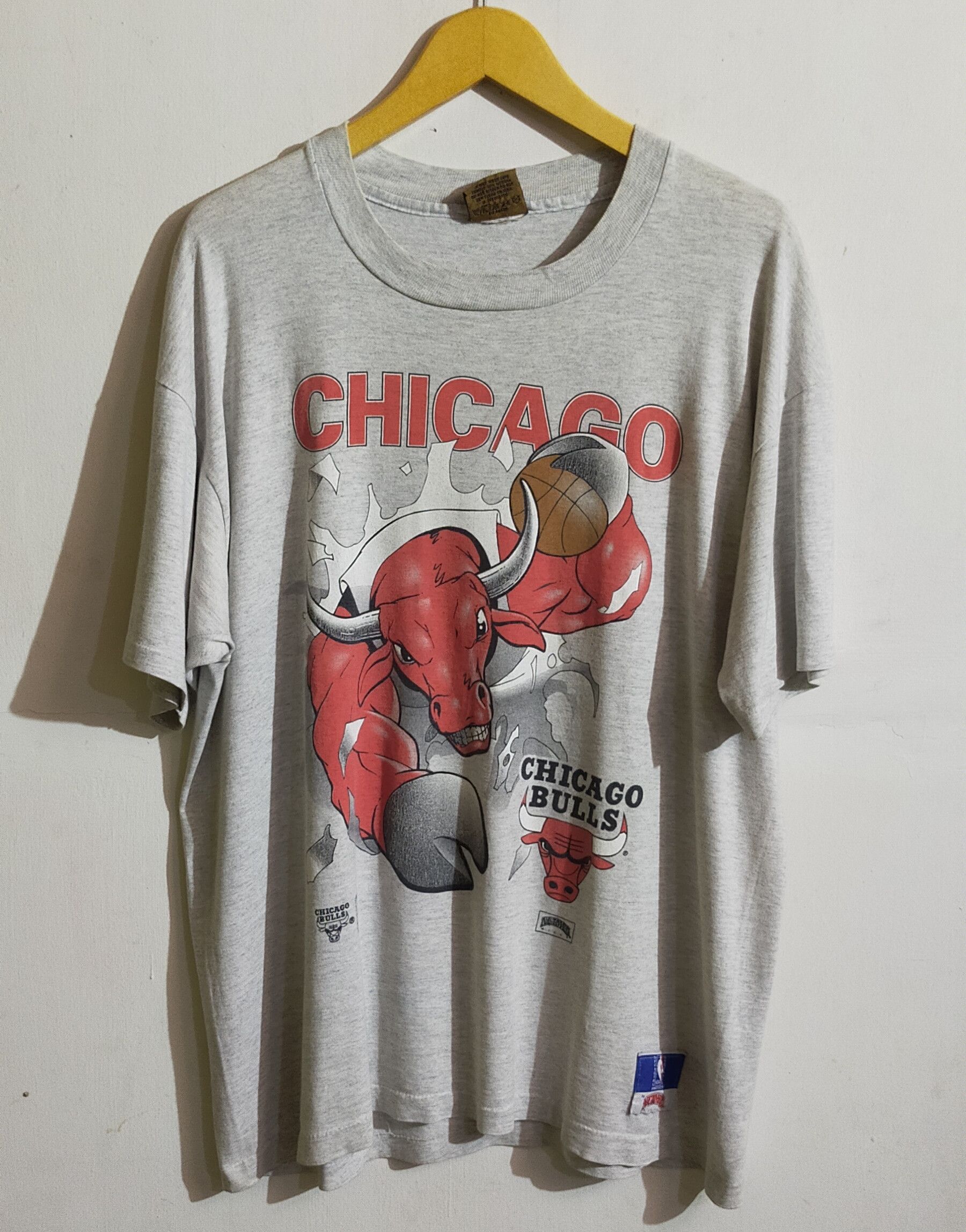 🔥NUTMEG CHICAGO BULLS TSHIRT VINTAGE