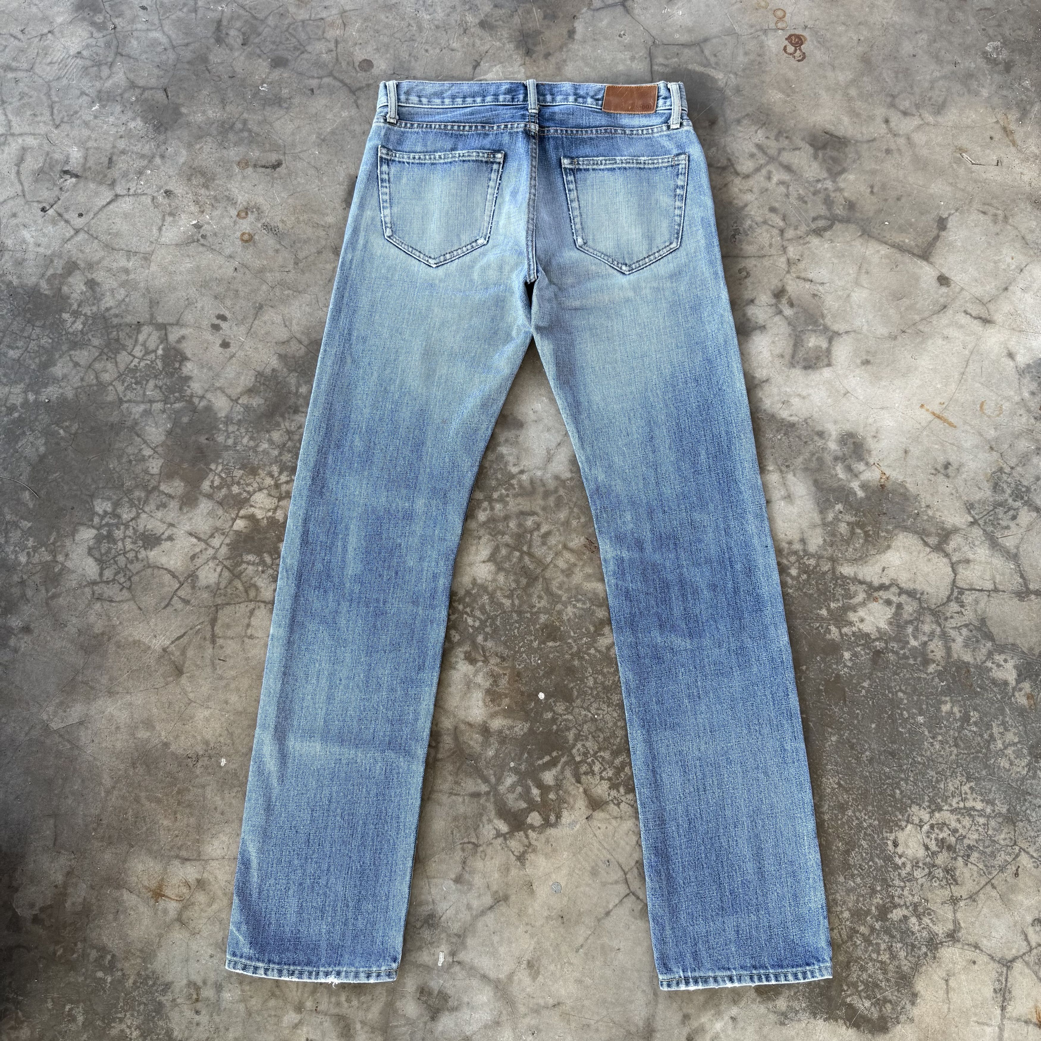 Japanese Brand Waist 32 Vintage Japan Slim Fit Faded Denim Jean Pants Size US 32 / EU 48 - 1 Thumbnail