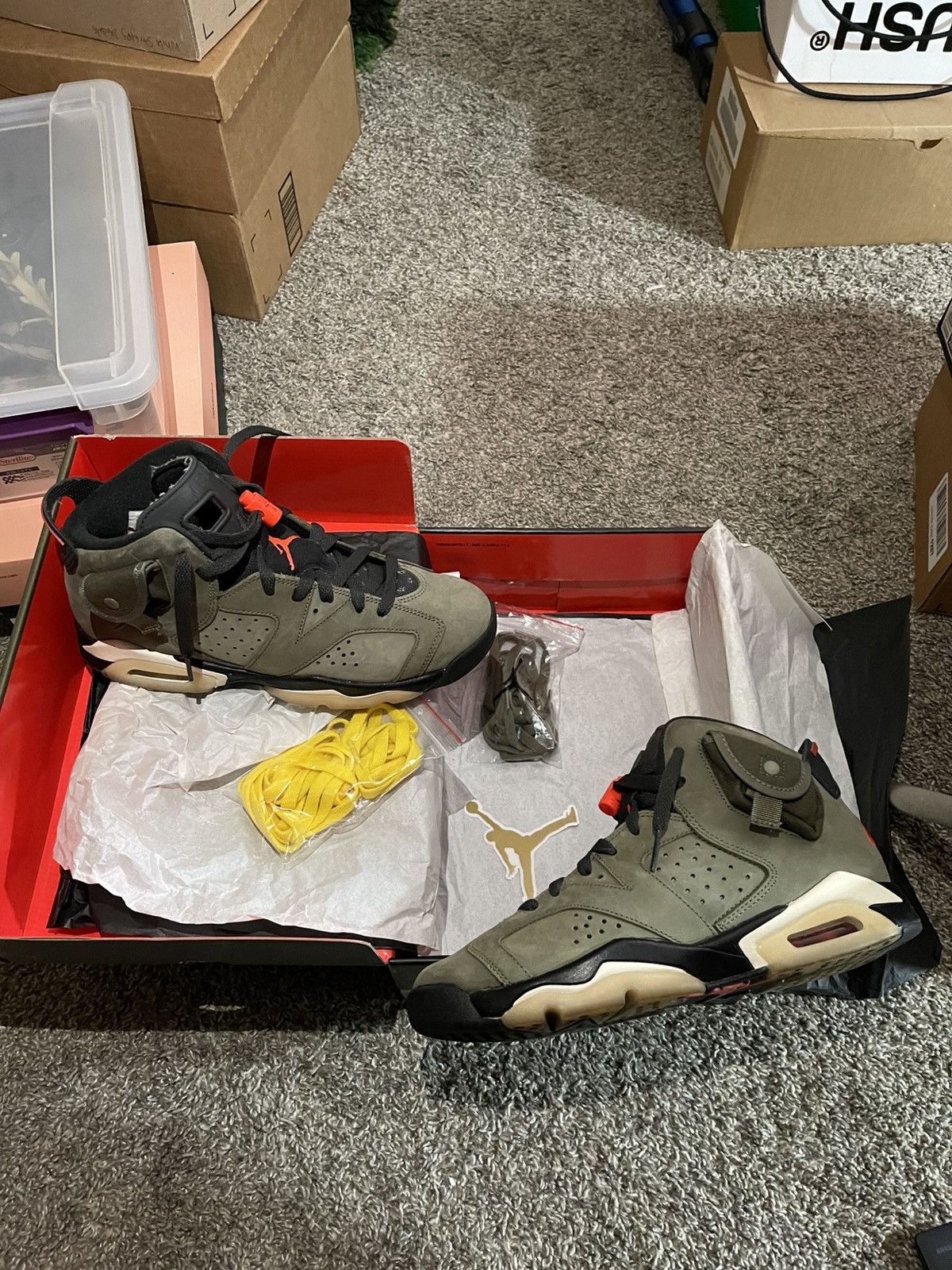 Jordan Brand Travis Scott Cactus Jack Jordan 6s Size US 7 / EU 40 - 2 Thumbnail