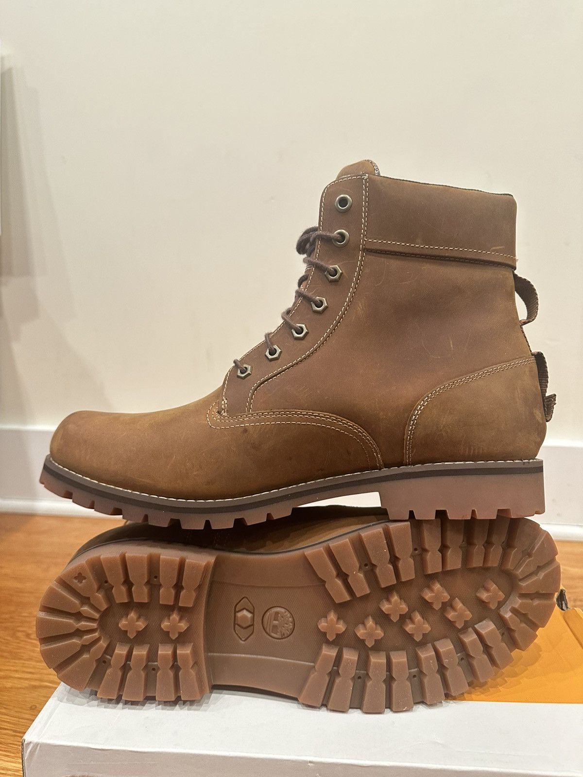 Timberland Rare Timberland Rugged Waterproof II Brown Boots A2JJB Size US 13 / EU 46 - 5 Thumbnail