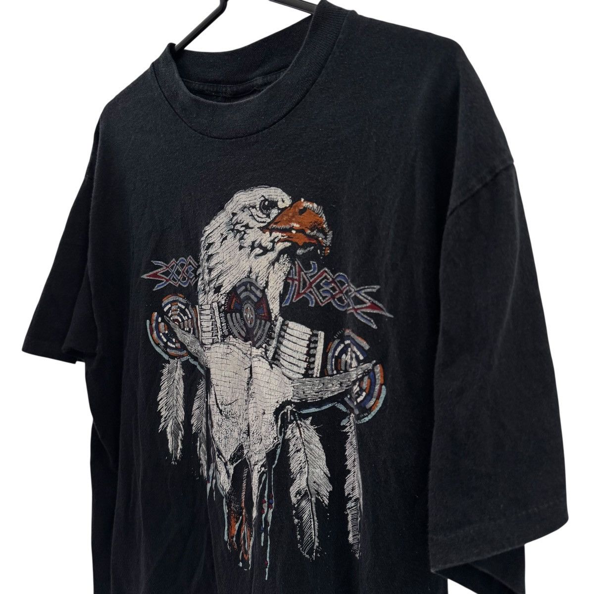 Vintage vintage Diamond Dust native western eagle graphic t shirt Size US L / EU 52-54 / 3 - 3 Thumbnail