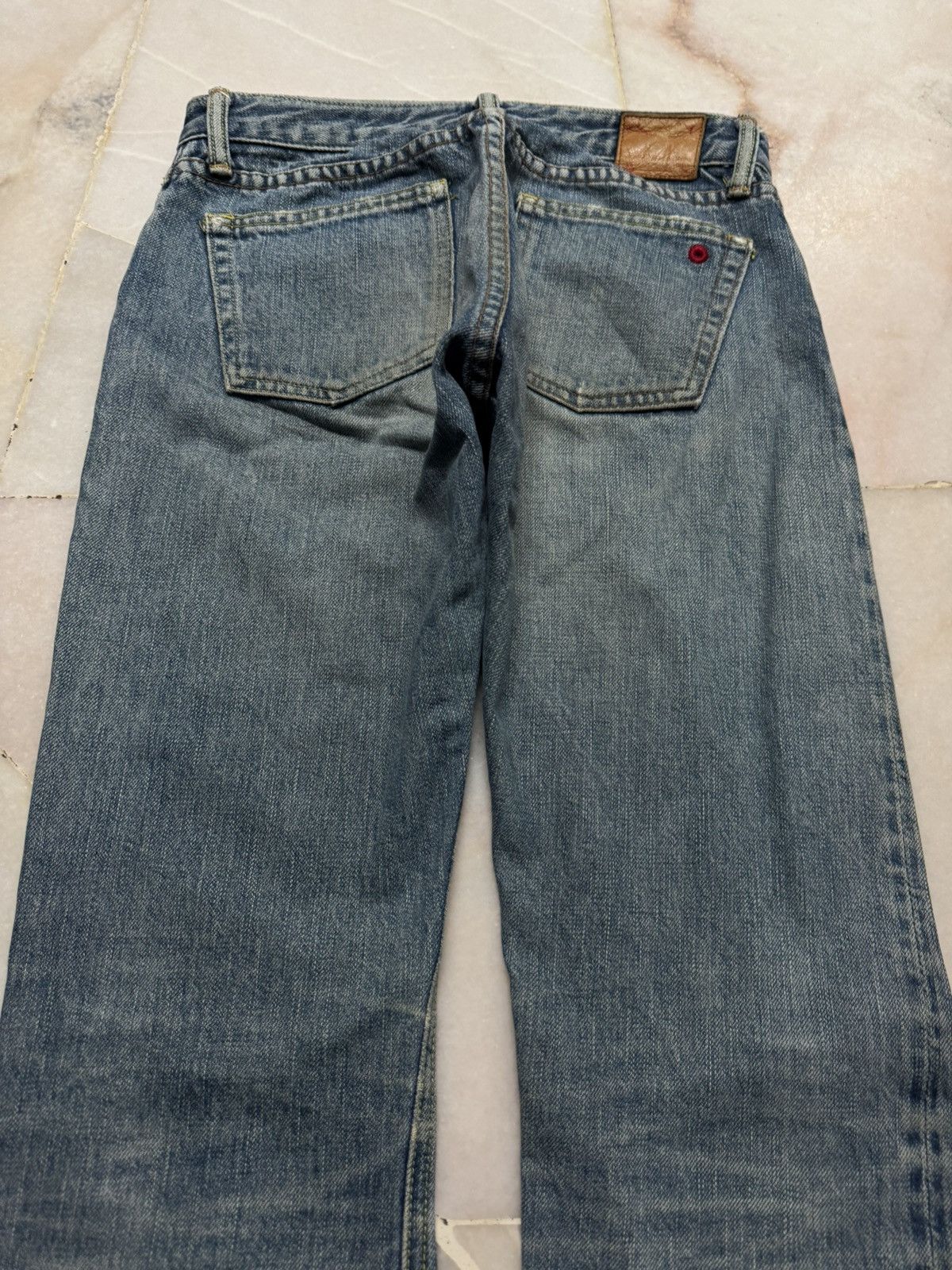 14th Addiction 💥SELVEDGE💥90's KATOTOGI MADE IN JAPAN FADED SELVEDGE FLARED Size US 26 / EU 42 - 14 Thumbnail