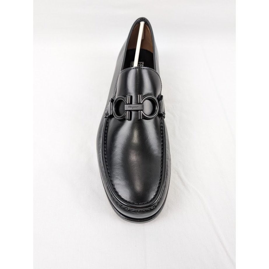 Salvatore Ferragamo o1rshd1 Rolo 10 Loafers in Nero Size US 11.5 / EU 44-45 - 6 Thumbnail
