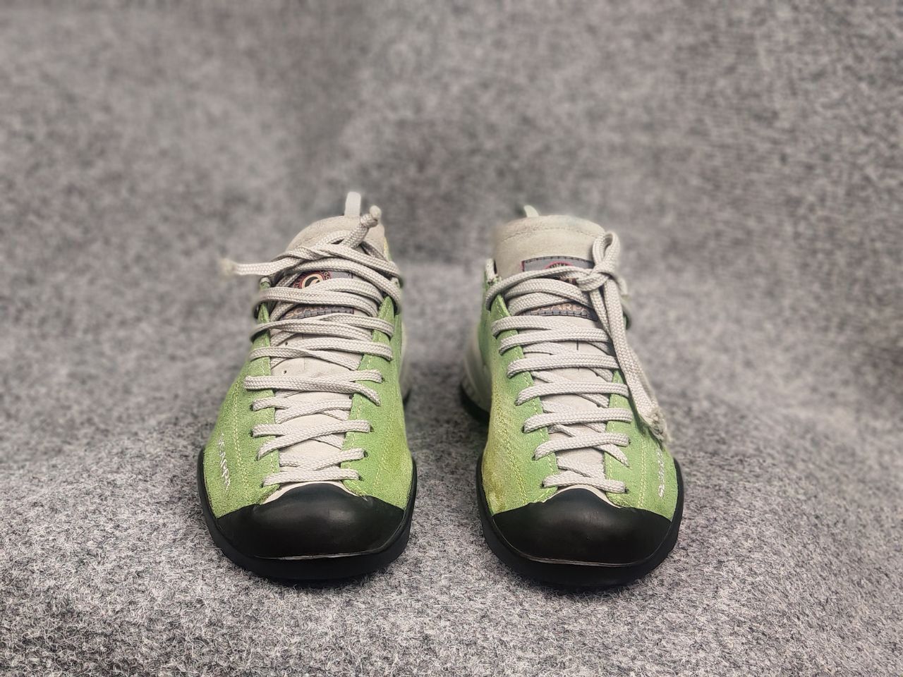 Vibram Scarpa Mojito Sneaker Green Lace Up Leather Walking Shoes Size US 6 / EU 39 - 9 Thumbnail