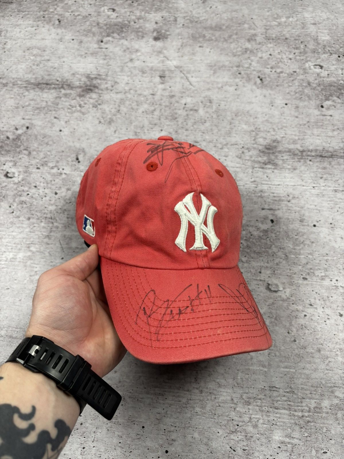 Vintage Adidas x New York Yankees vintage One Size Size ONE SIZE - 1 Thumbnail