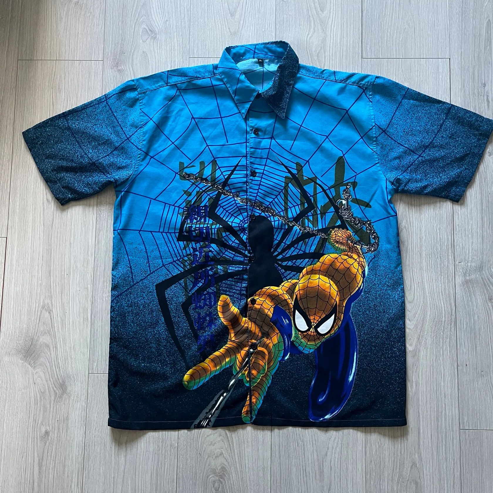 Marvel Comics Spider-man All Over Print Shirt Size US XL / EU 56 / 4 - 1 Thumbnail