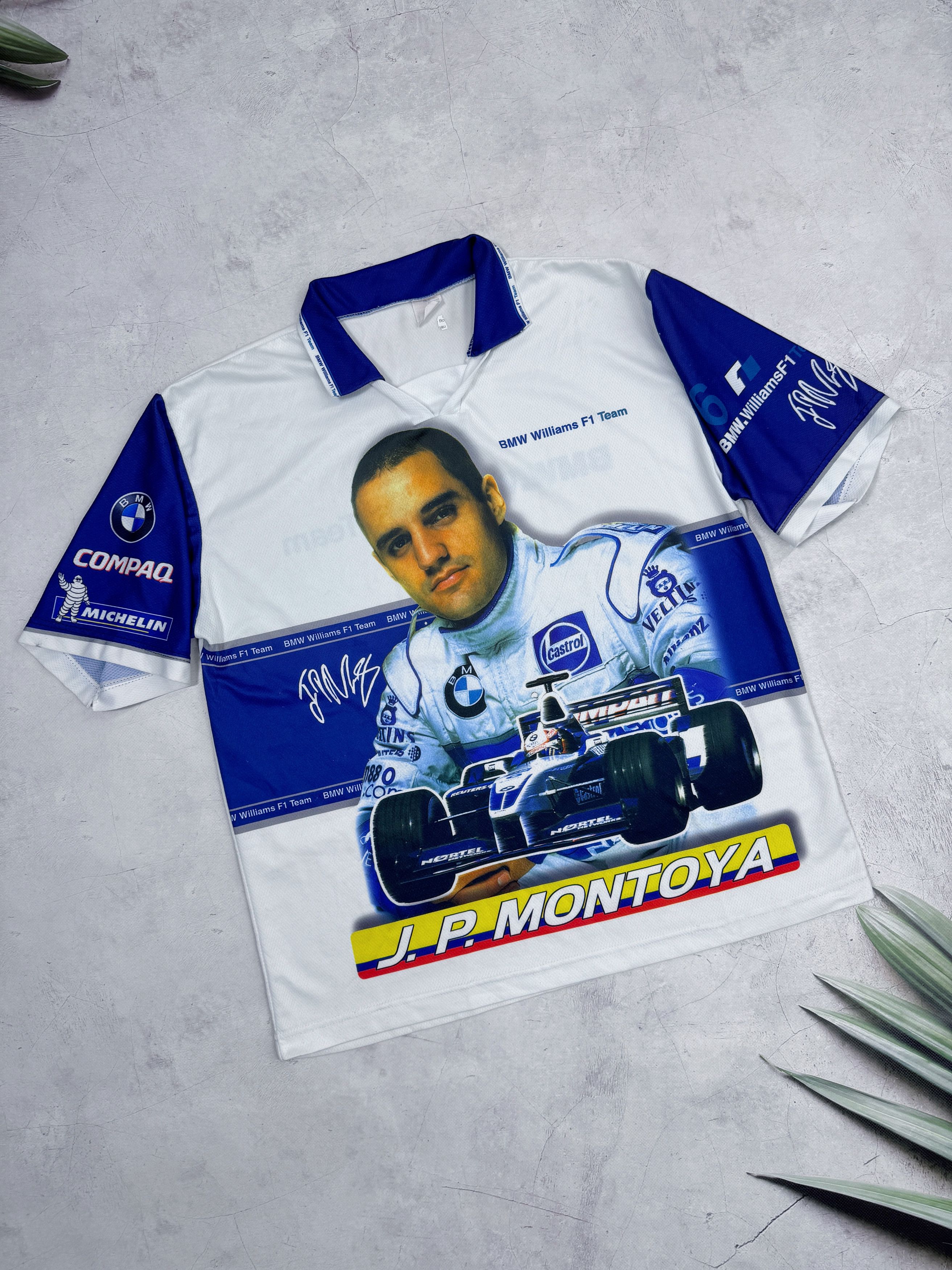 BMW × Formula 1 Vintage BMW Williams F1 Team T-Shirt J.P. MONTOYA Size US M / EU 48-50 / 2 - 3 Thumbnail