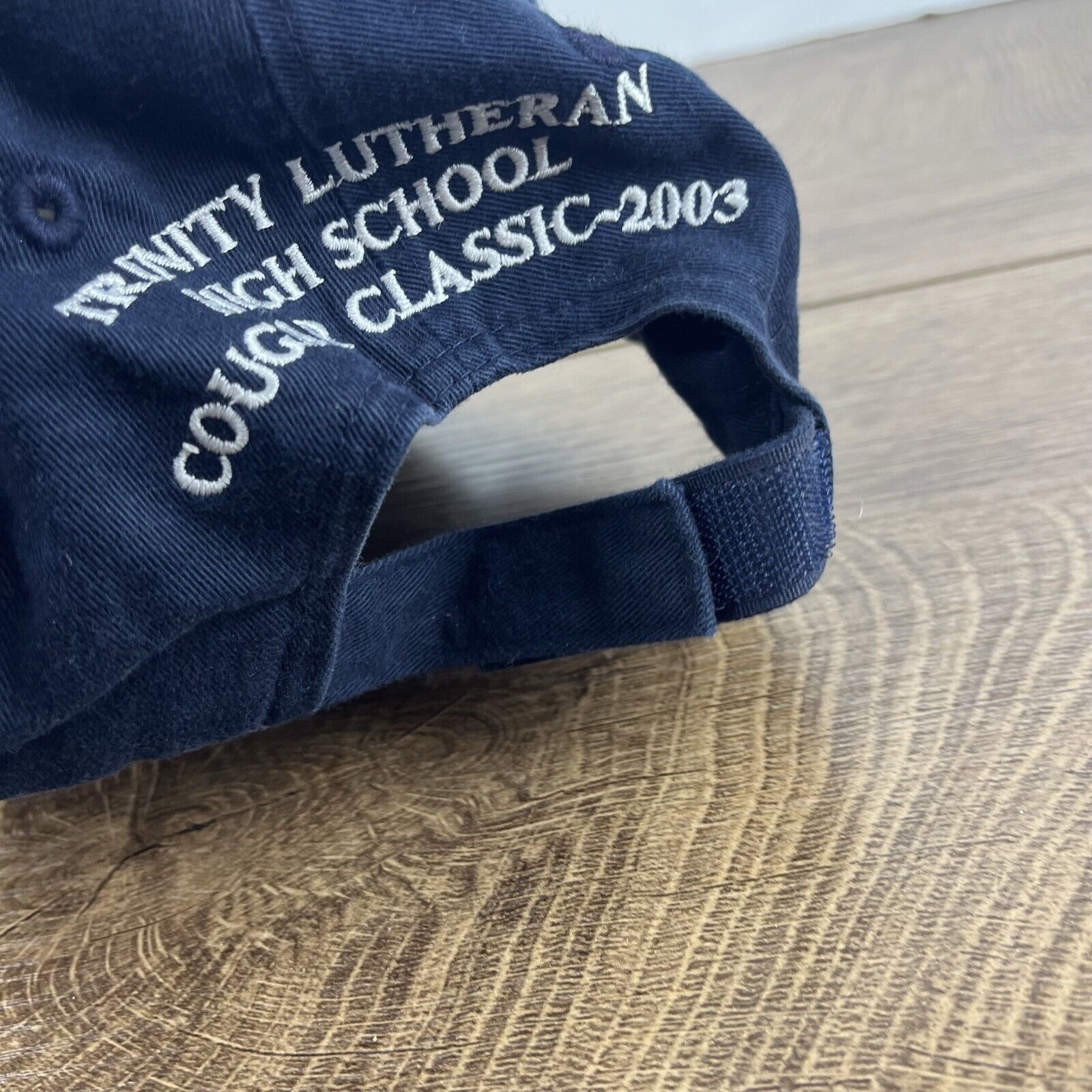 Other Trinity Lutheran High School Hat Blue Adjustable Hat Cougar Size ONE SIZE - 10 Thumbnail