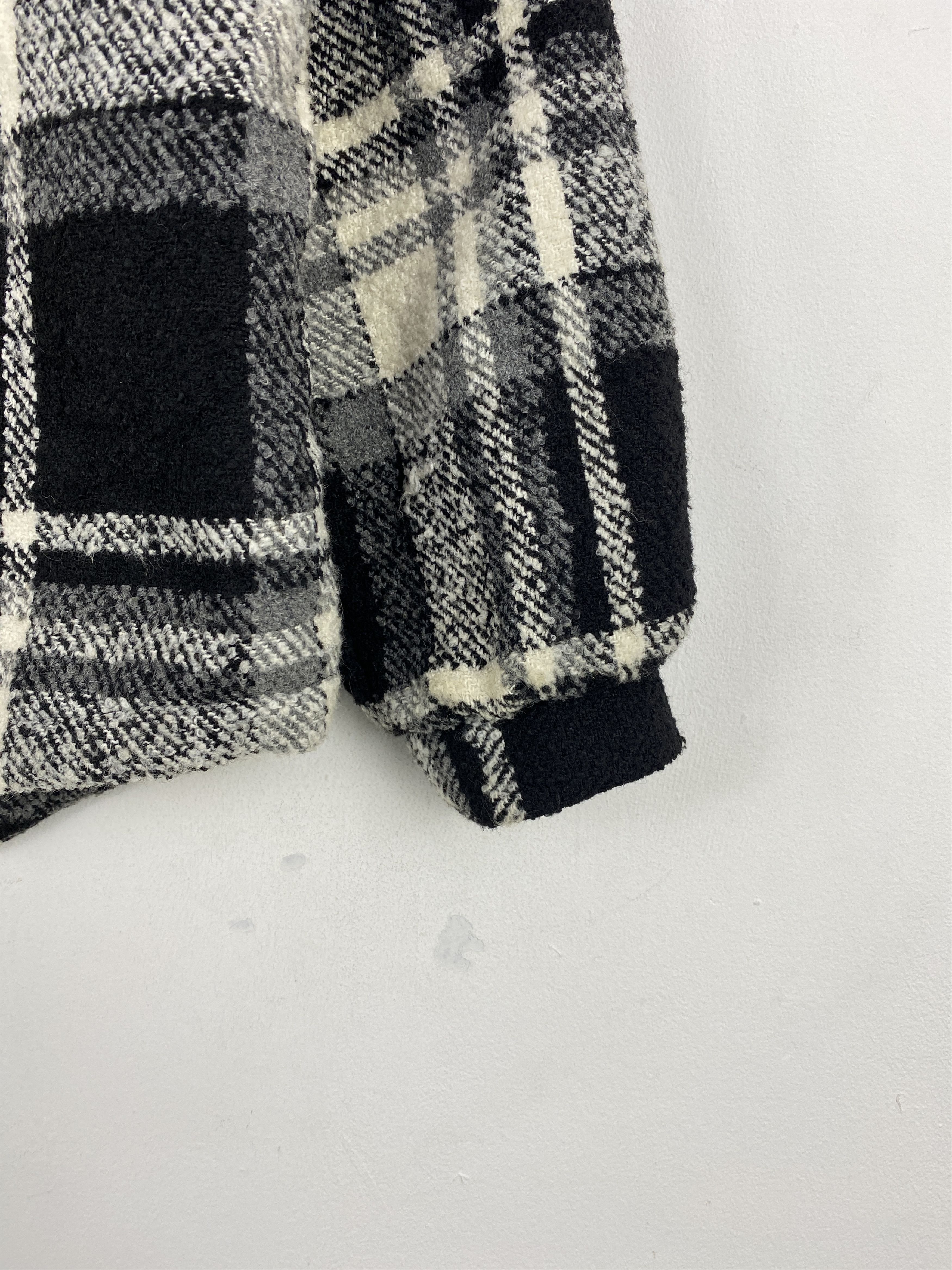 Japanese Brand Vintage 80s Japanese Brand Sherpa Wool Shadow Jacket J1891 Size US M / EU 48-50 / 2 - 5 Thumbnail