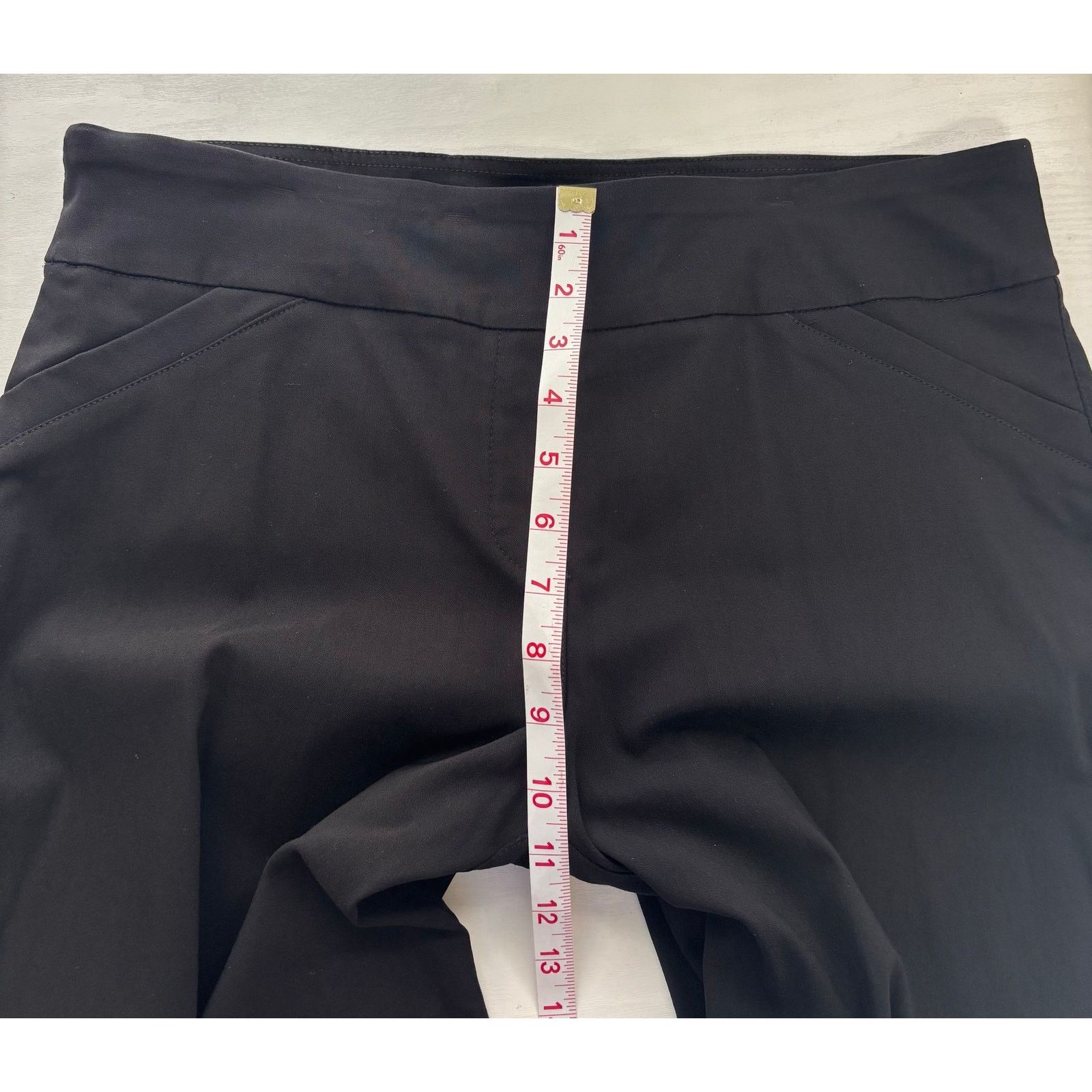 Other Coral Bay Black Tummy Control Capri Pants 16P Size 38" / US 16 / IT 52 - 5 Thumbnail