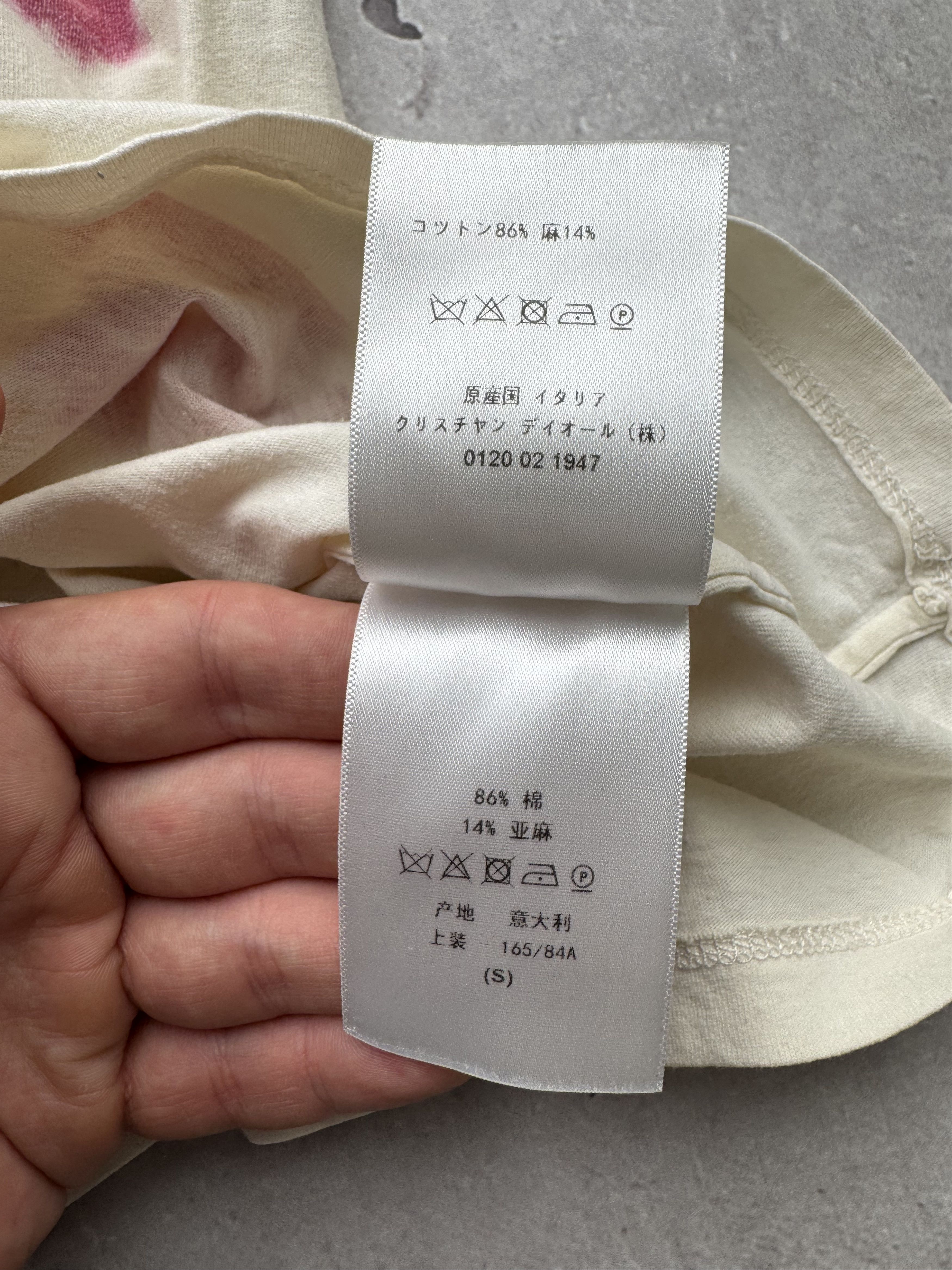 Other Christian Dior x Sarah Shipman Vintage Worn T-Shirt Size S / US 4 / IT 40 - 9 Thumbnail