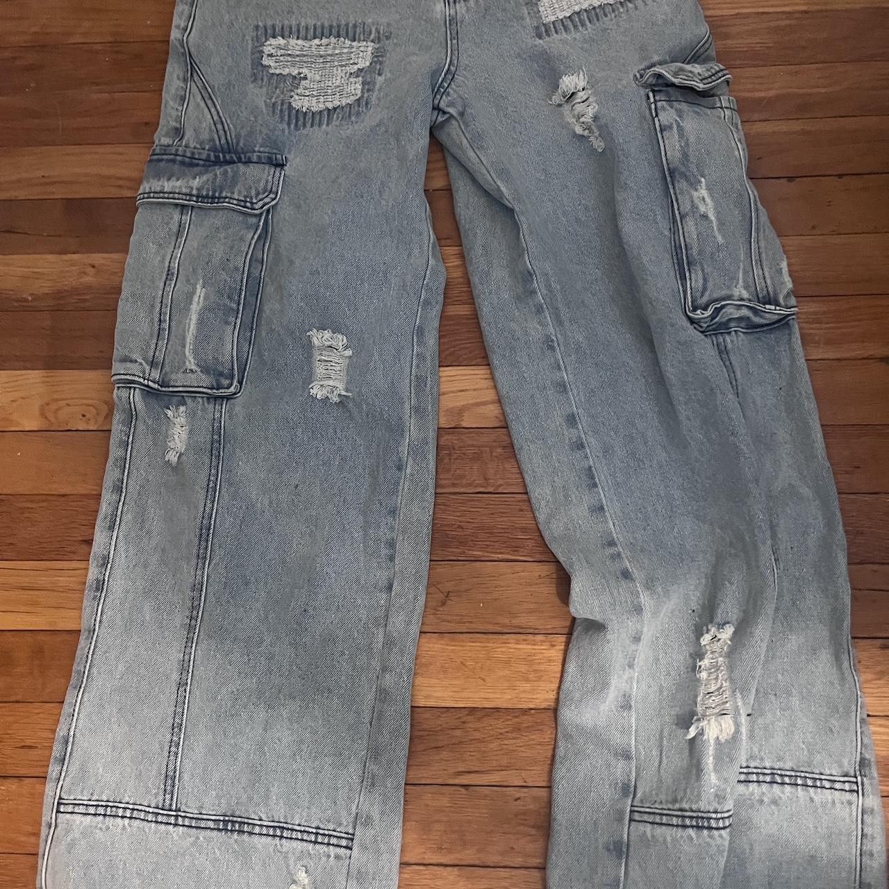 Other nand light blue baggy cargo jean Size US 34 / EU 50 - 1 Thumbnail