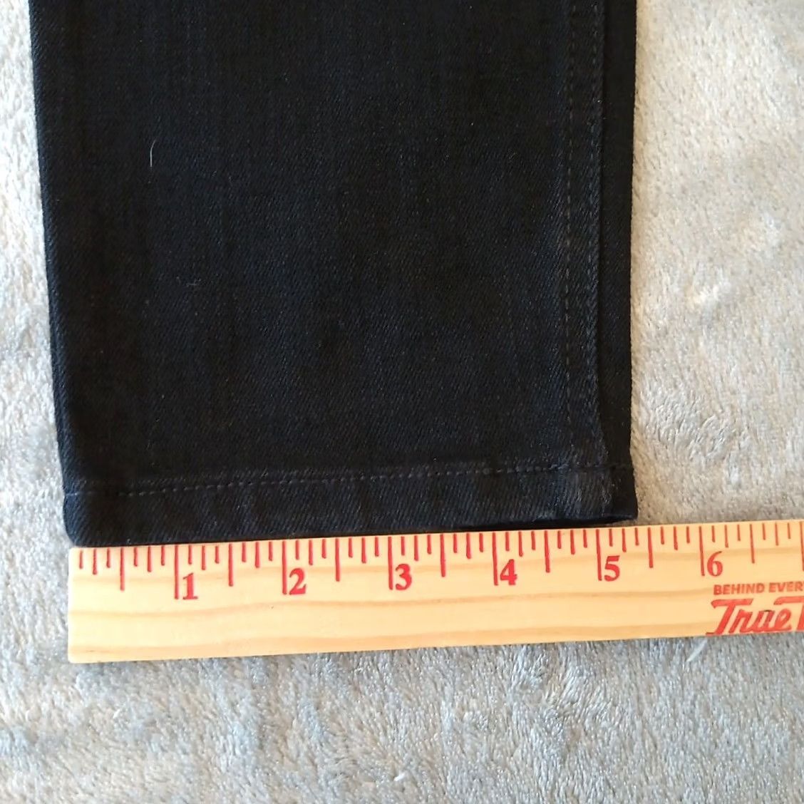 Old Navy Old Navy Jeans Womens 16 Tall High Rise Skinny Stretch Black Denim 5-Pocket Inseam 30.5in Size 38" / US 16 / IT 52 - 6 Thumbnail