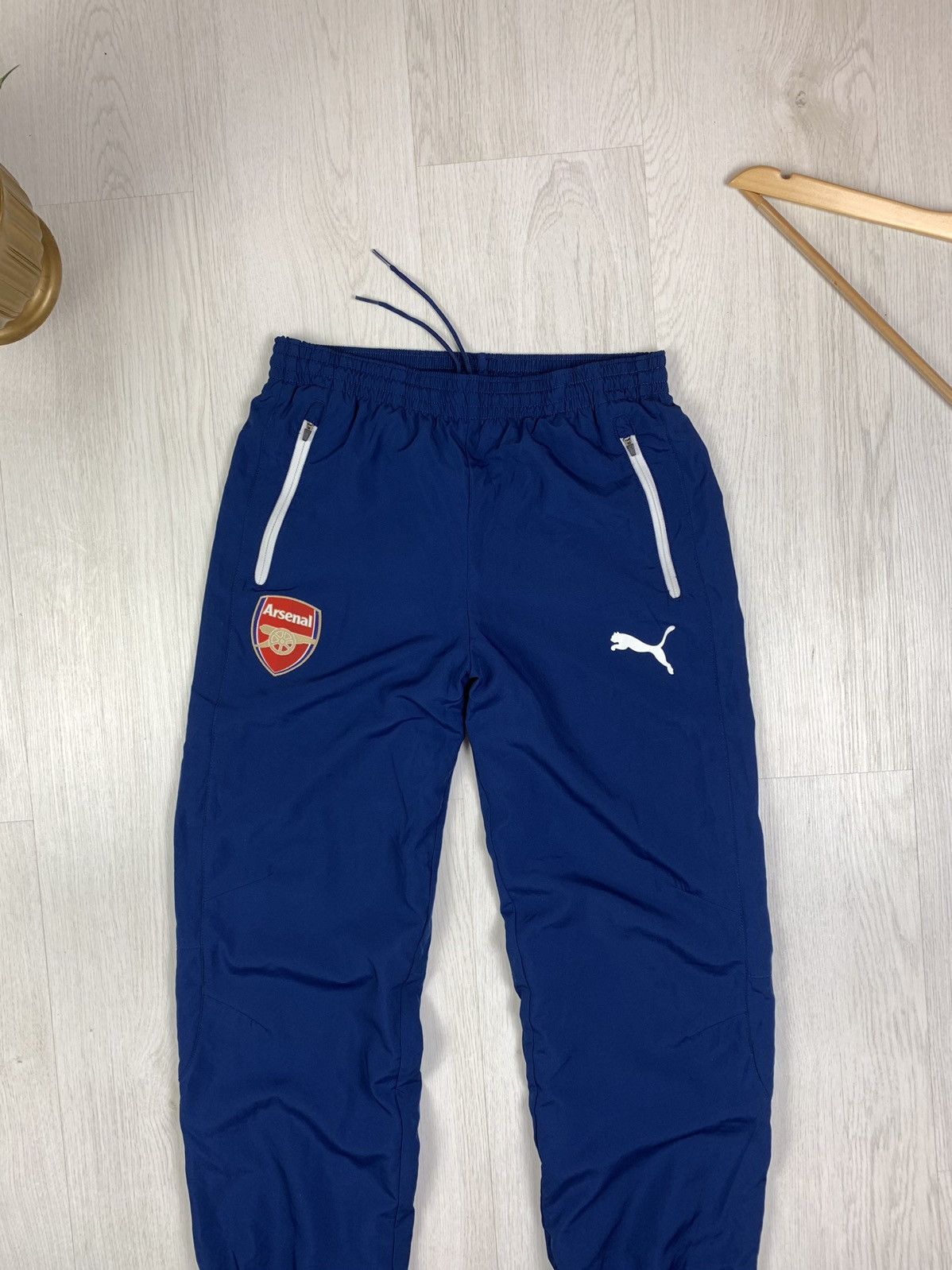 Puma Puma Arsenal 2014 Rare Navy Pants Size Young XL Size US 26 / EU 42 - 2 Thumbnail