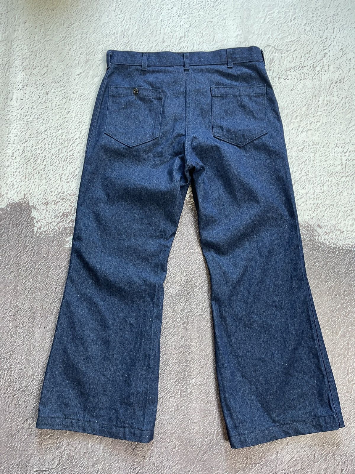 Vintage Seafarer vintage 90s military bottom flare bootcut denim Size US 34 / EU 50 - 13 Thumbnail