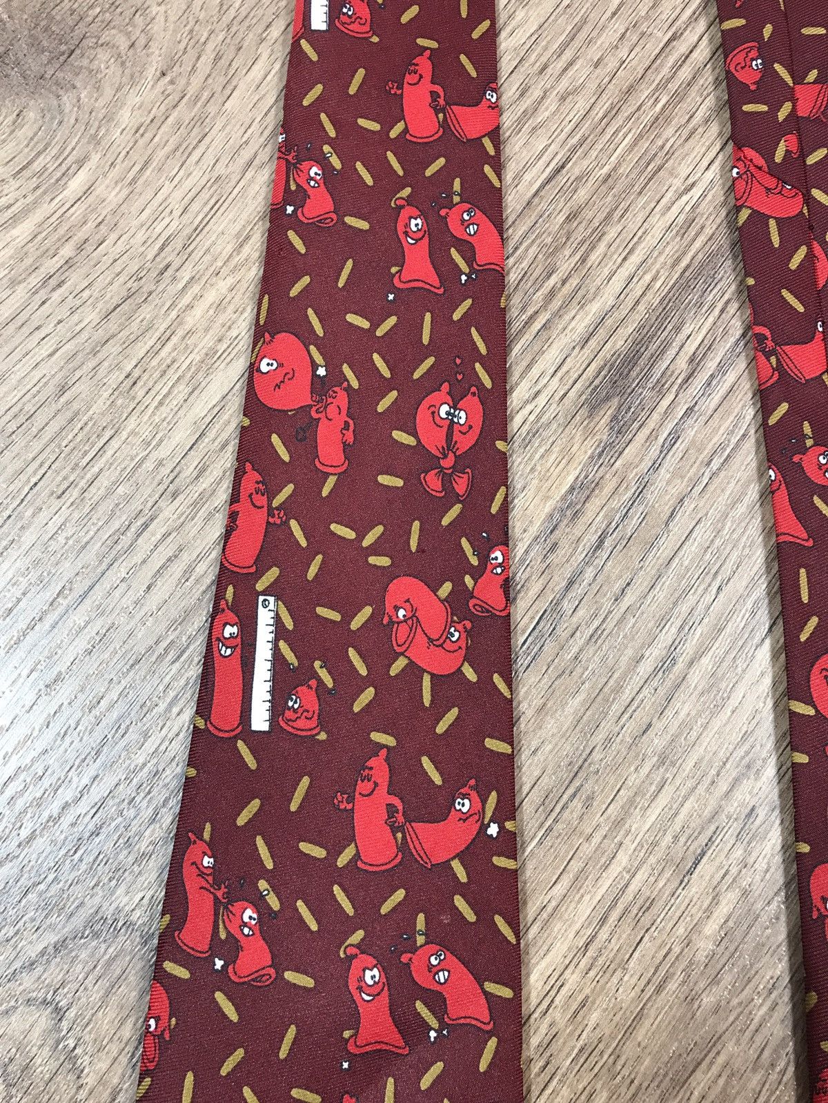 Vintage Funny Tie With Condoms Size ONE SIZE - 5 Thumbnail