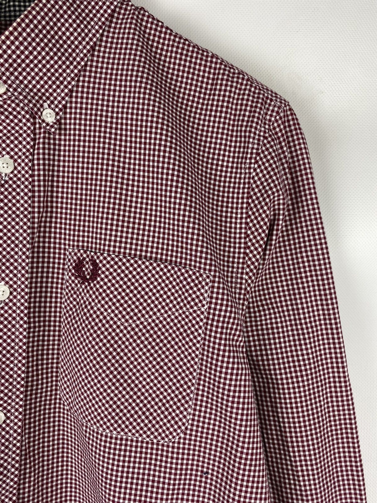 Fred Perry Fred Perry Men’s Long Sleeve Plaid Button Up Shirt Size M Size US M / EU 48-50 / 2 - 11 Thumbnail