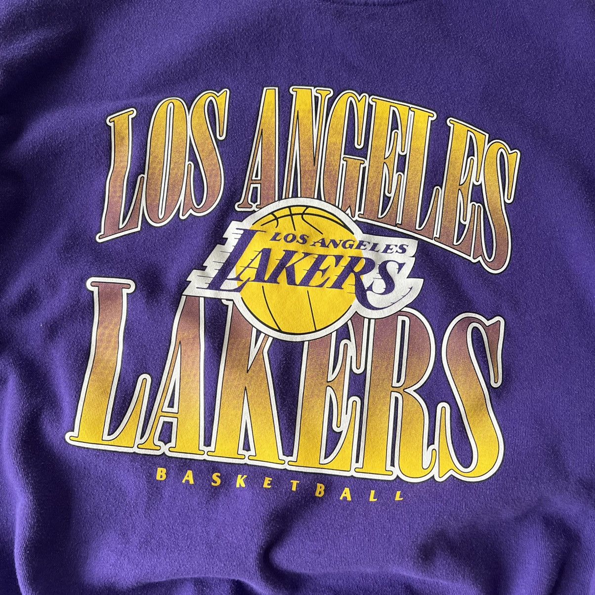 NBA Vintage Los Angeles Lakers Crewneck Sweater Size US M / EU 48-50 / 2 - 3 Thumbnail
