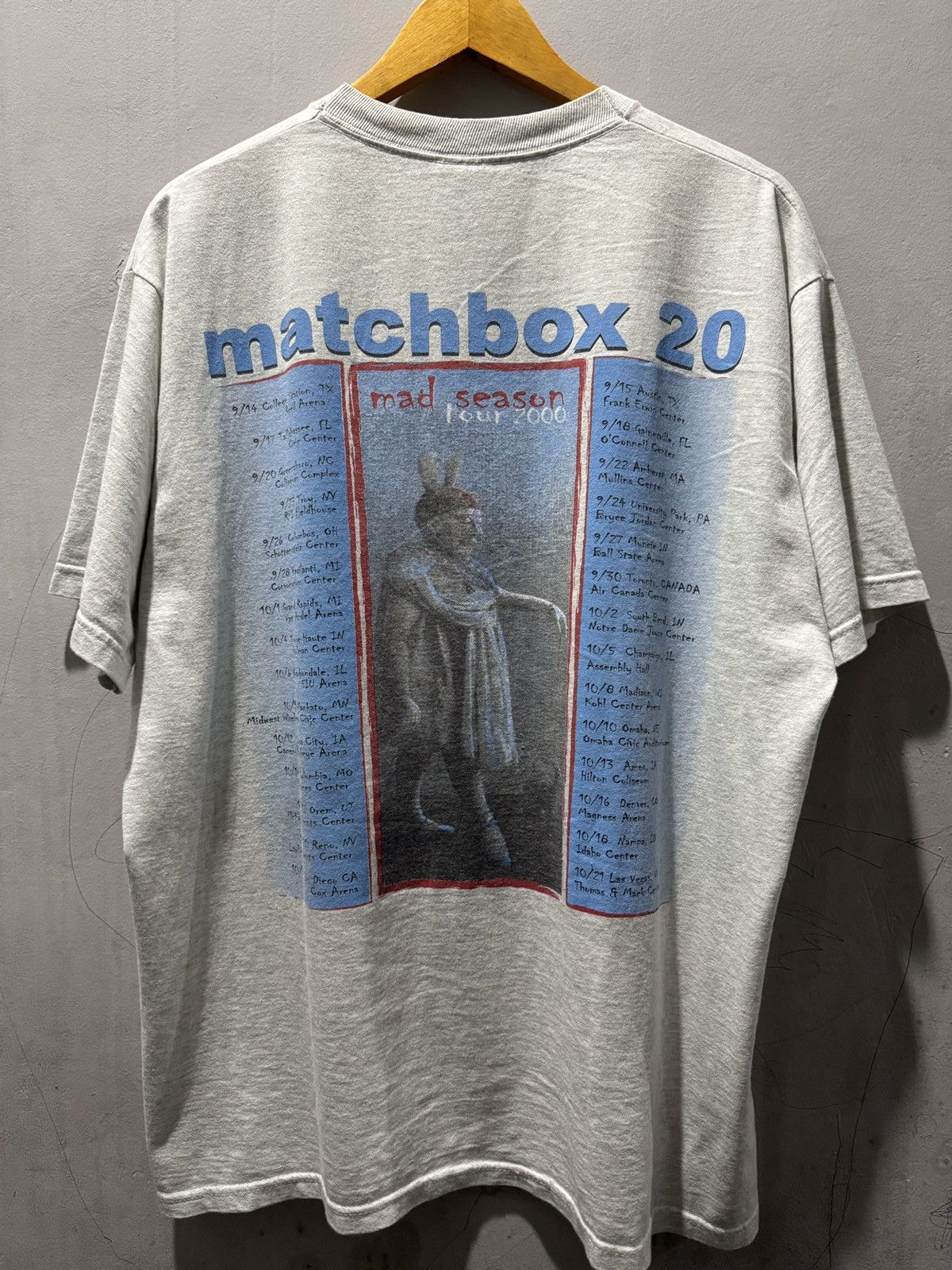 Band Tees Vintage Matchbox Twenty Size US XL / EU 56 / 4 - 5 Thumbnail