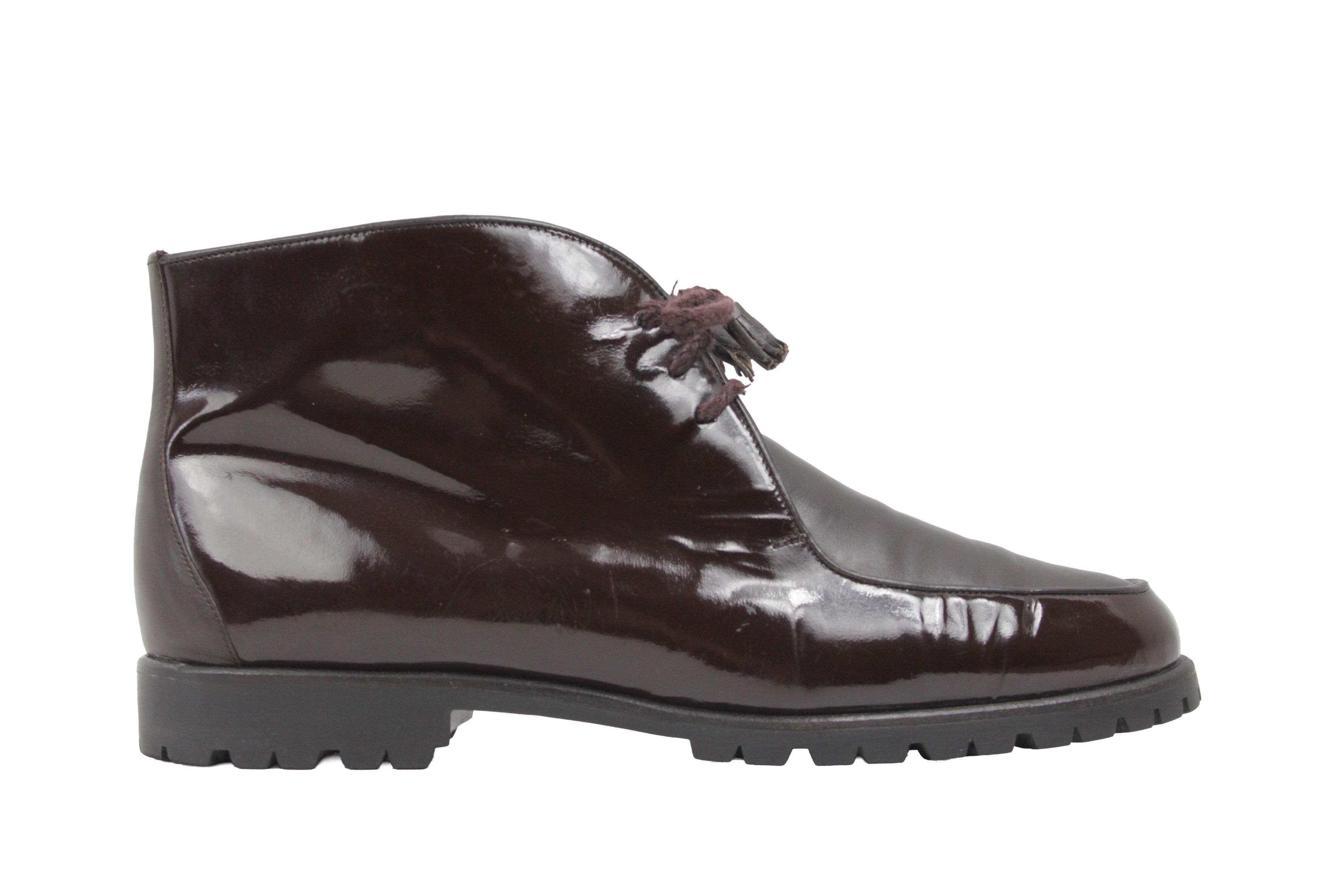 Bally Malwa Patent Leather Boots Size US 9 / IT 39 - 1 Thumbnail