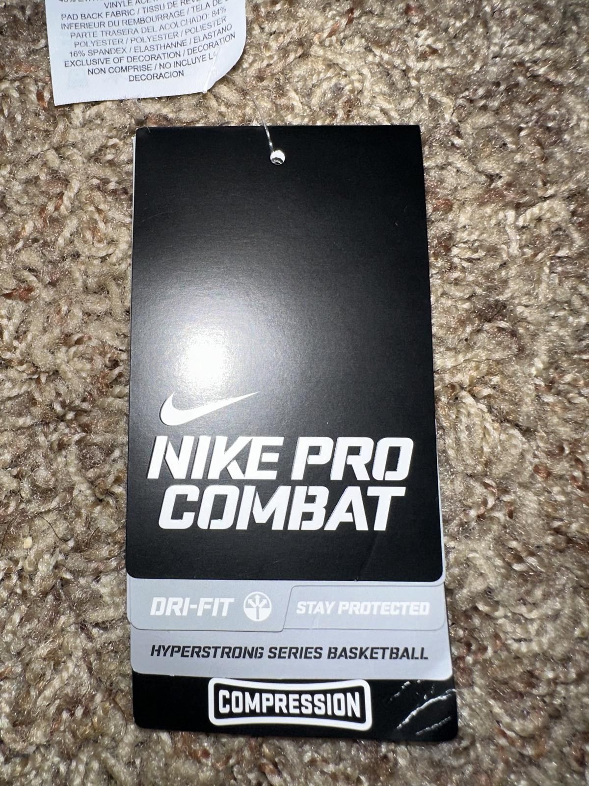 Nike ONE Nike Pro Combat Dri-Fit Compression Basketball Knee Pad Sleeve SINGLE Size ONE SIZE - 9 Thumbnail