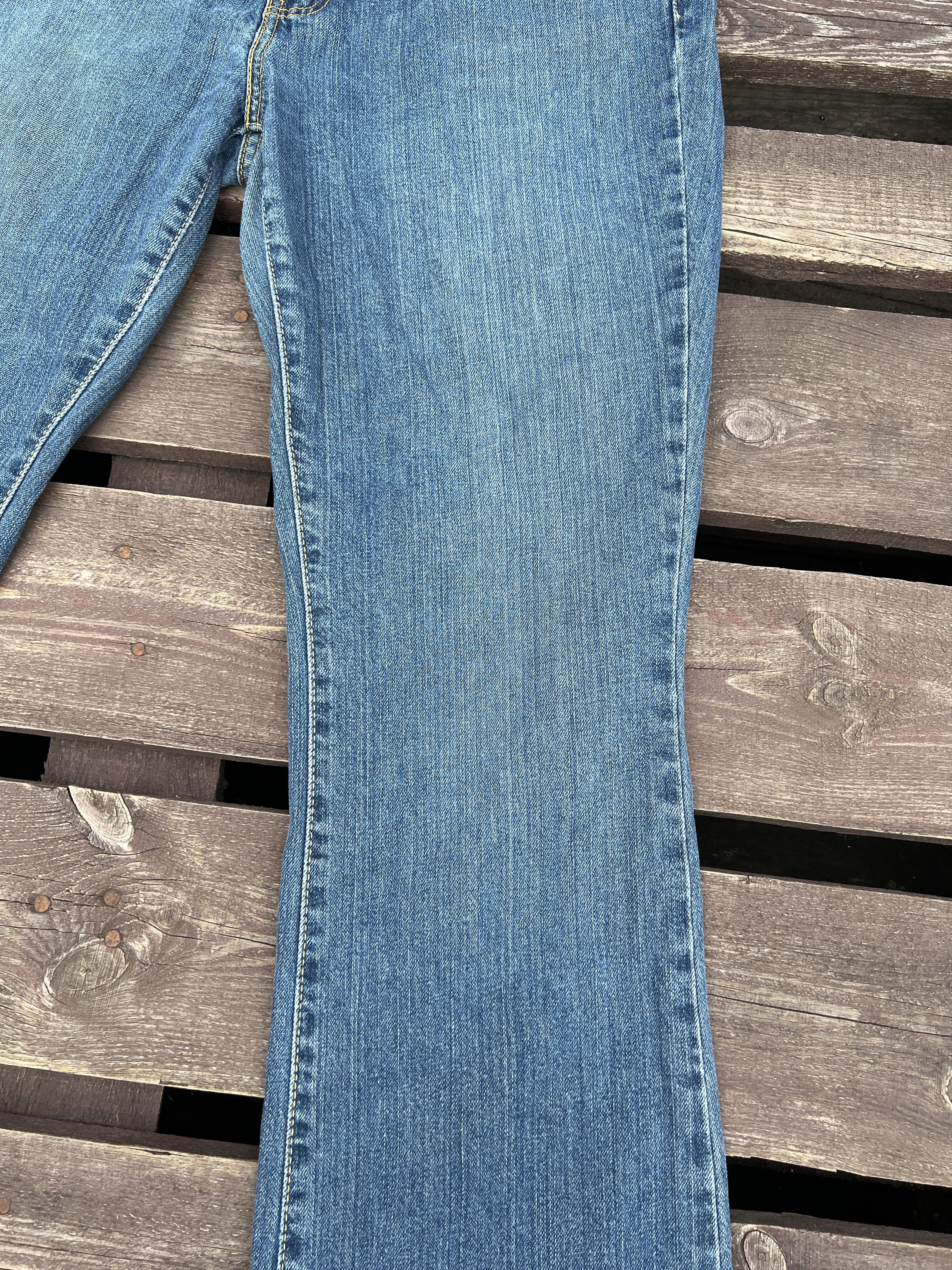 Levi's Levis 515 Vintage Flared Bootcut Denim Jeans Size 34" / US 12 / IT 48 - 20 Thumbnail