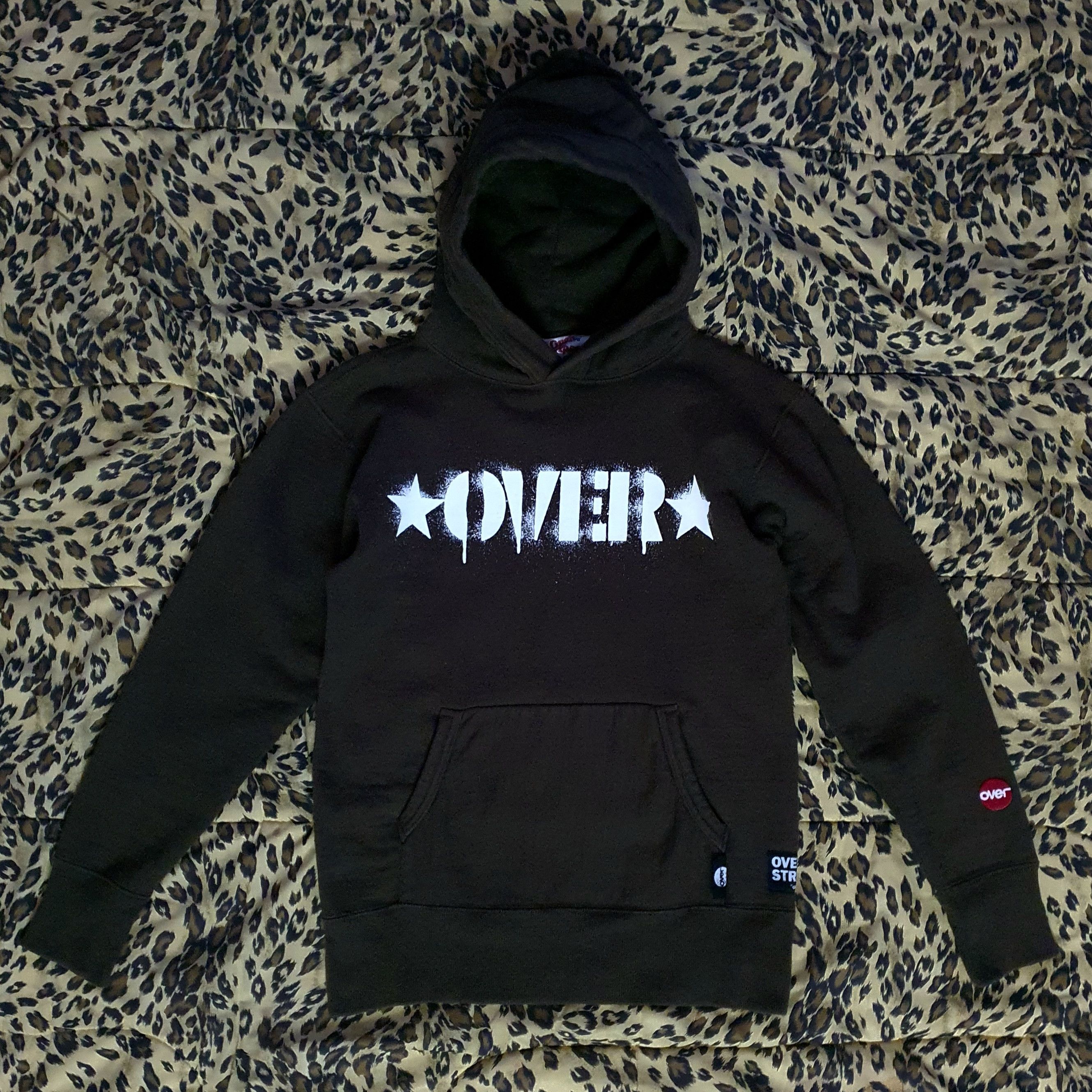 OVER THE STRiPES Over The Stripes - Gremmie - Paint Over & Patchwork Hoodie Size US XS / EU 42 / 0 - 1 Thumbnail