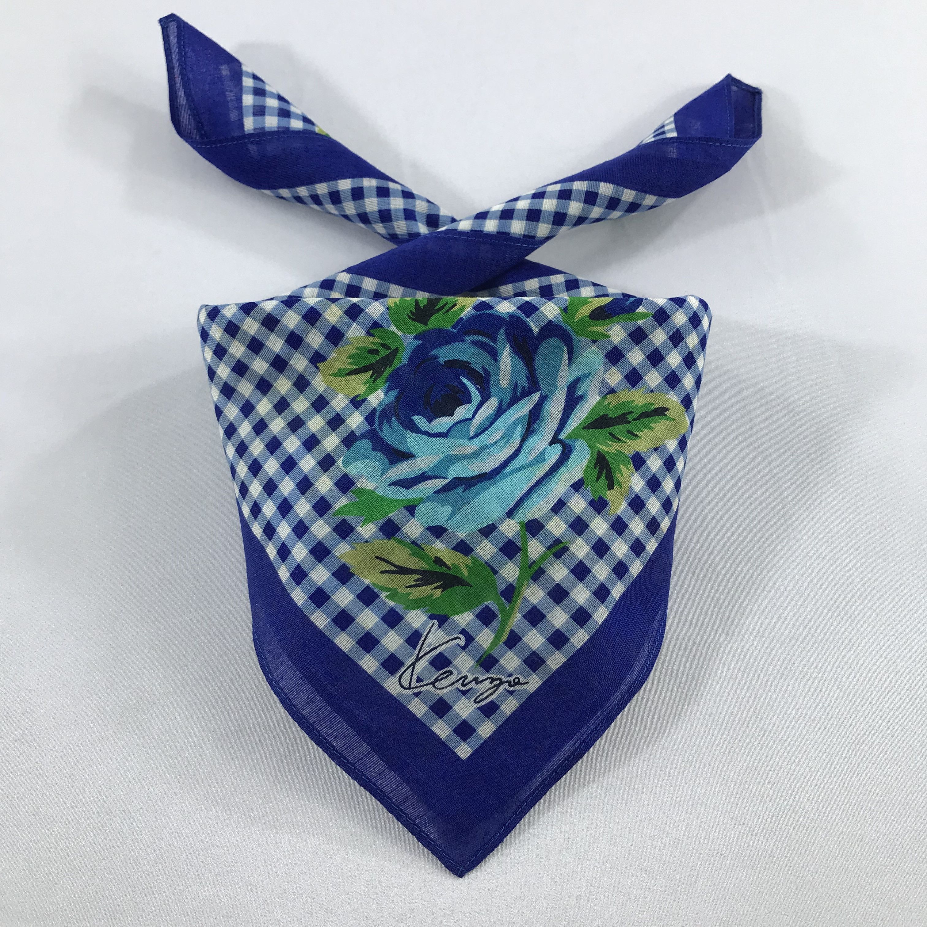 Kenzo × Vintage Kenzo Bandana / Handkerchief / Neckerchief - S1967 Size ONE SIZE - 3 Thumbnail