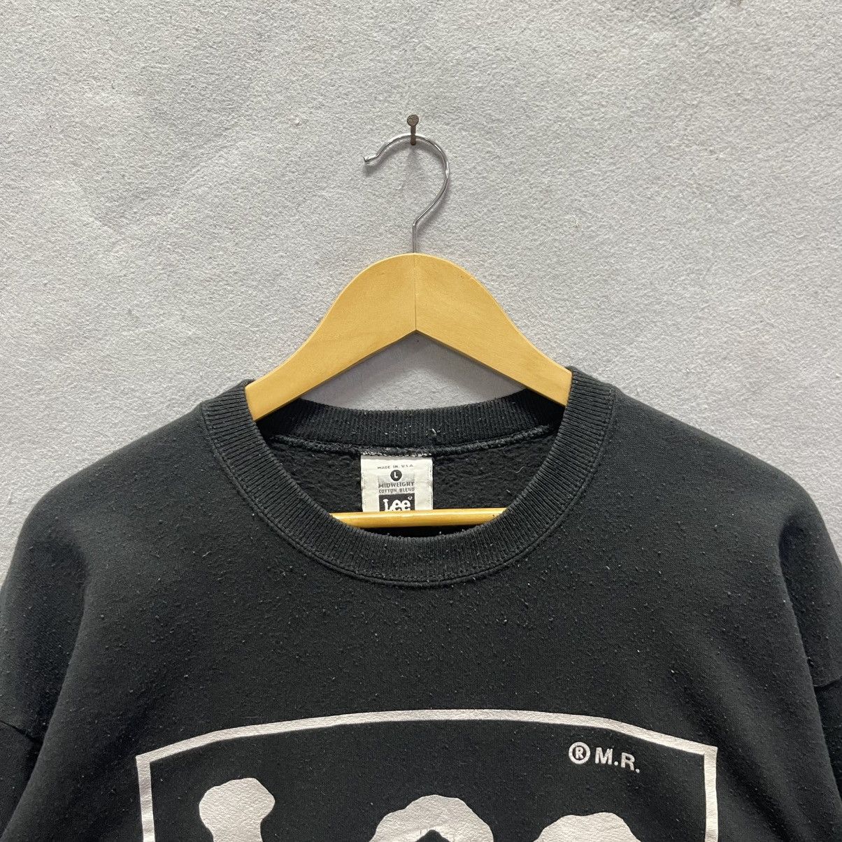Lee Vintage 1980s Lee Midweight Cotton Blend Sweatshirt Size US L / EU 52-54 / 3 - 2 Thumbnail