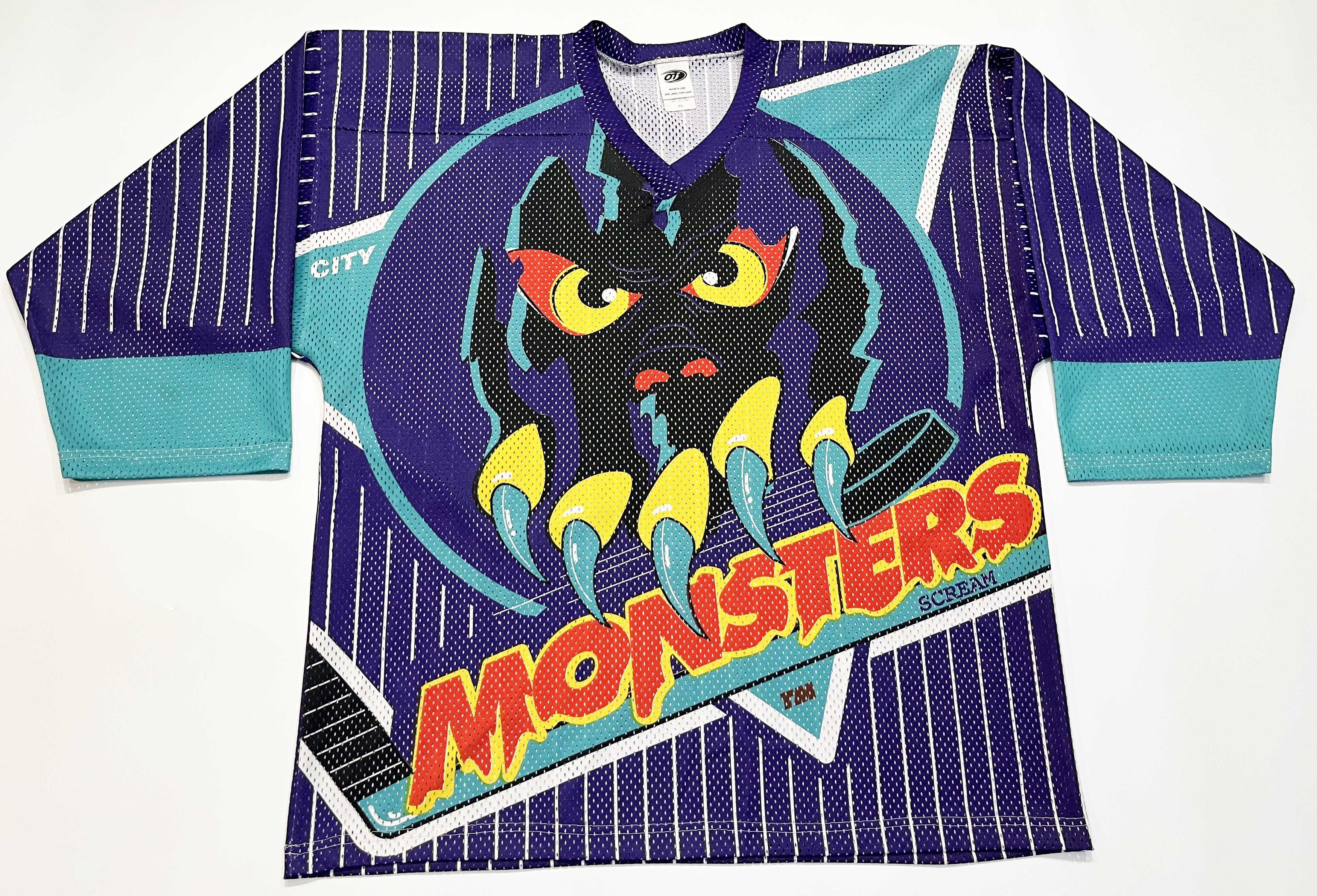 Other Vintage OT Madison Monsters UHL Hockey Jersey Size US XL / EU 56 / 4 - 1 Thumbnail