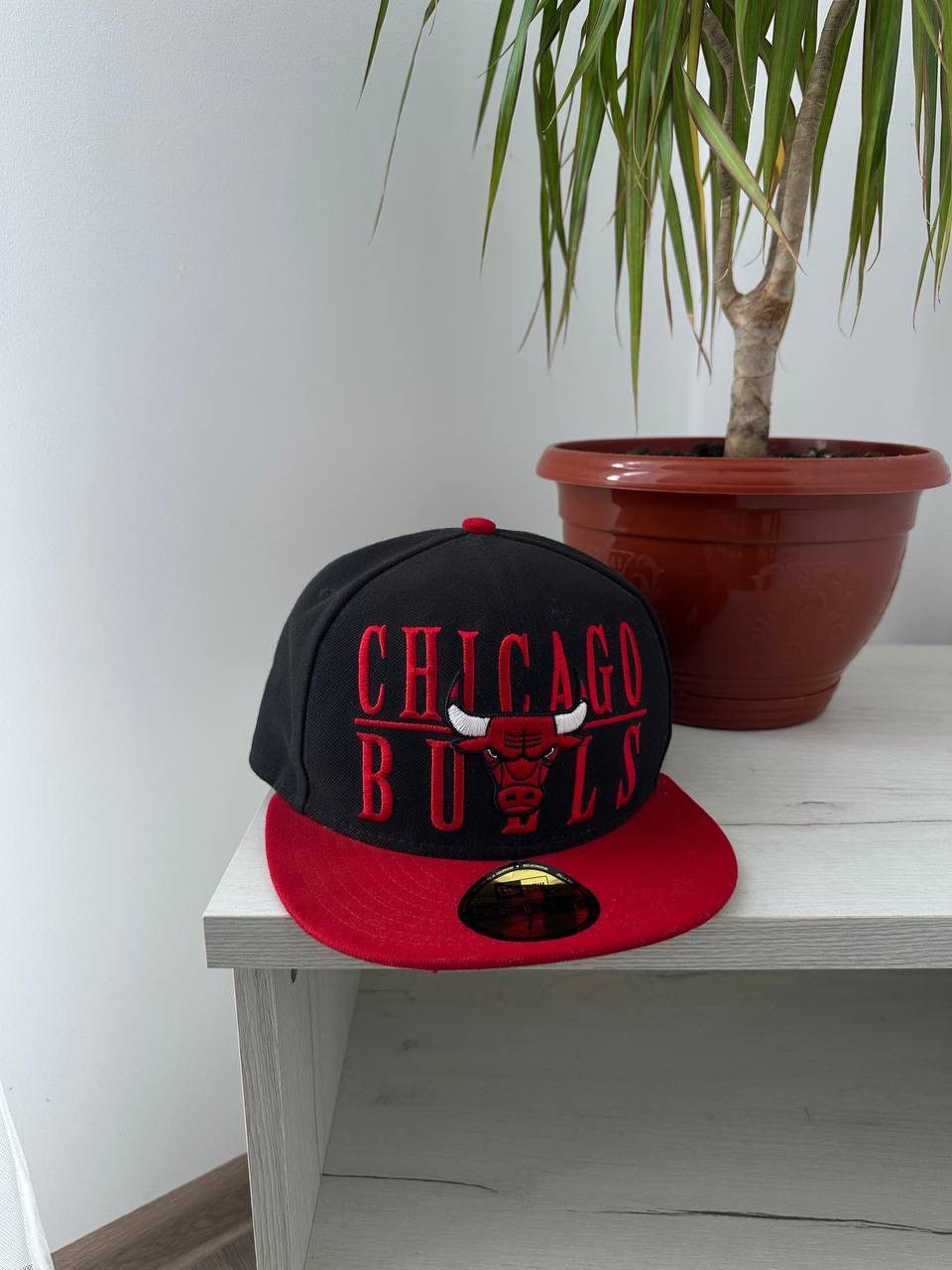 NBA × Vintage Vintage Chicago Bulls Red NBA Cap Size ONE SIZE - 5 Thumbnail