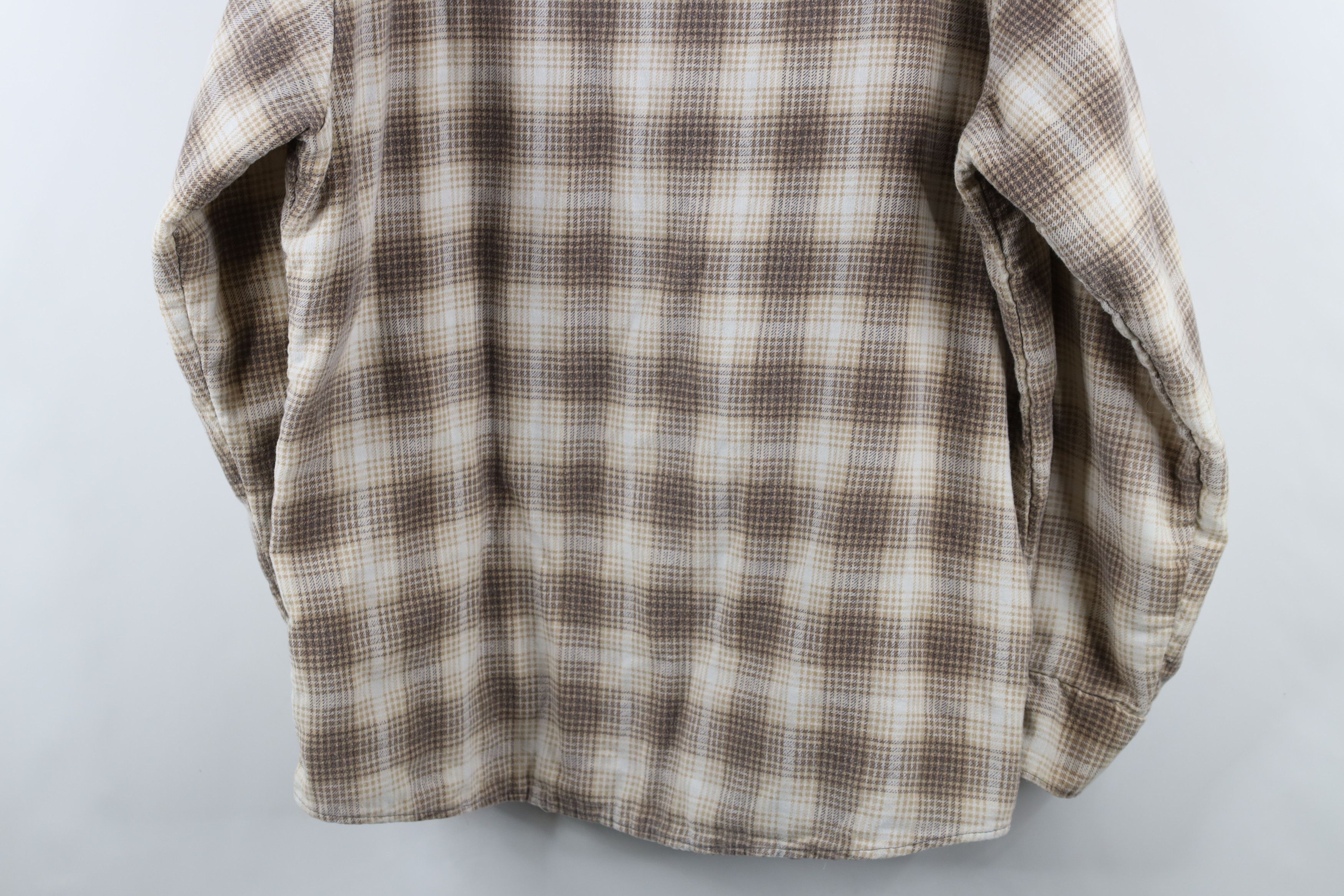 Vintage Vintage 70s Streetwear Flannel Shirt Jacket Plaid USA Size US XL / EU 56 / 4 - 14 Thumbnail