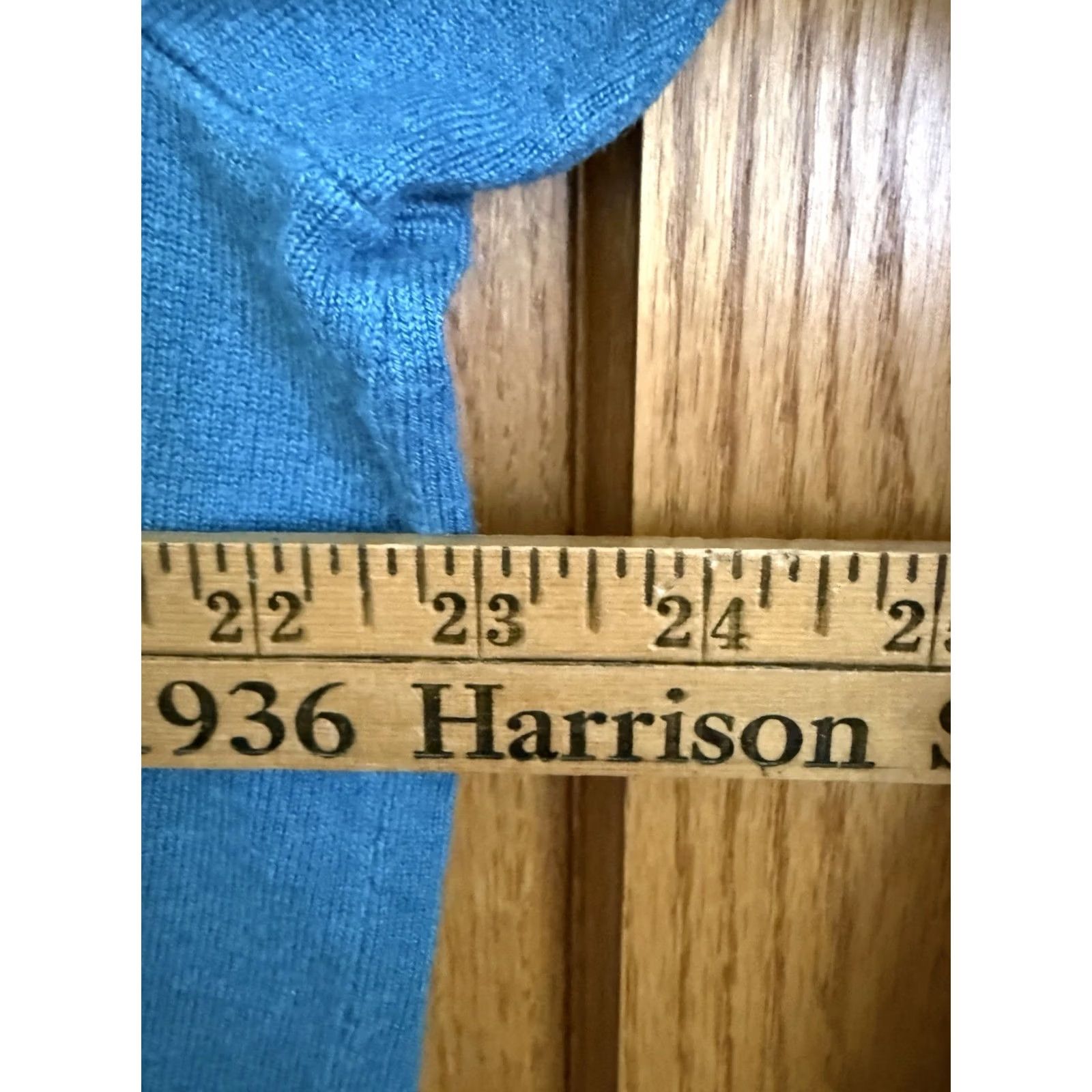 Vintage Lane Bryant Women's Plus Size 22/24 Aqua Blue Cardigan Sweater Size 3XL / US 20-22 - 4 Thumbnail